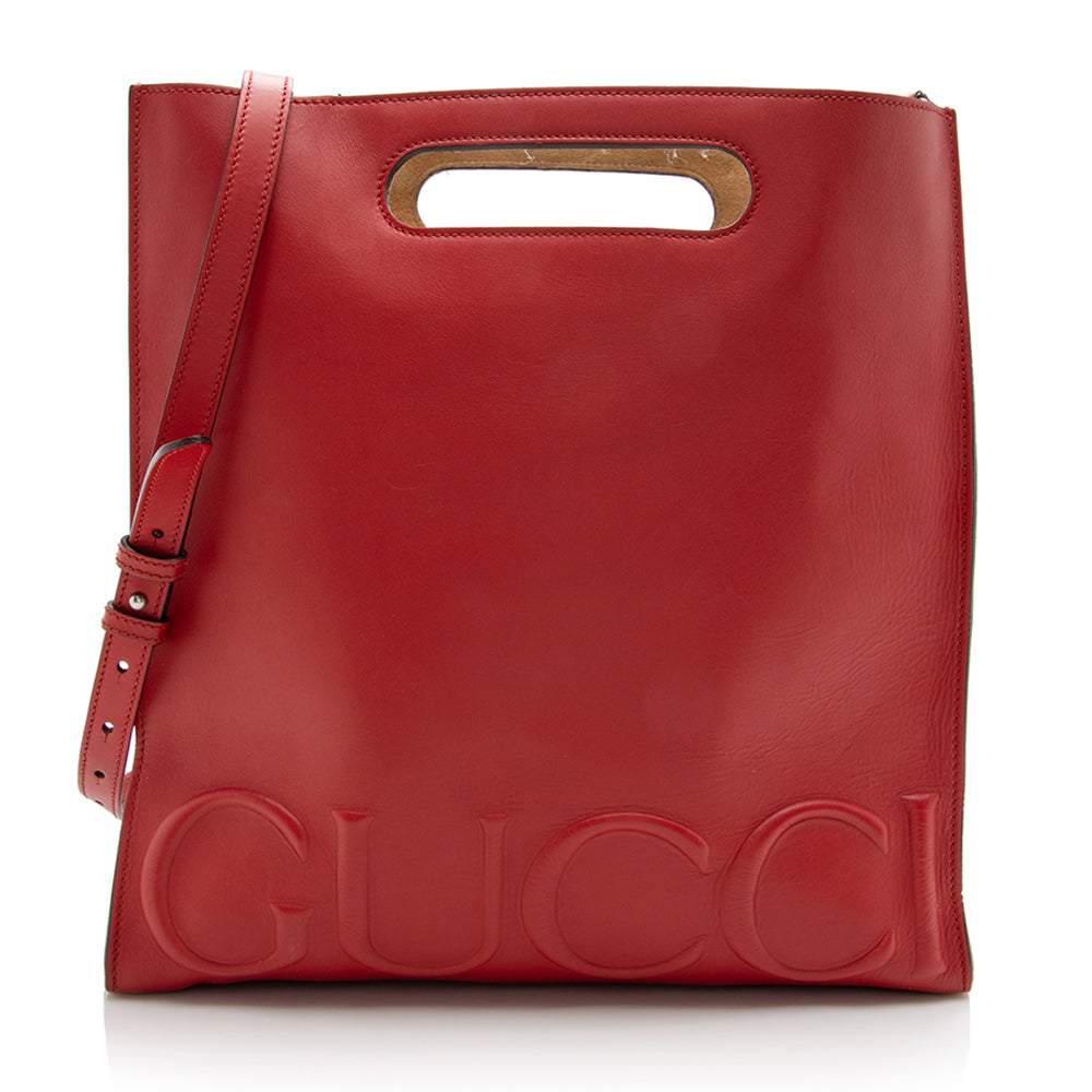 Gucci Leather Tote Style 85