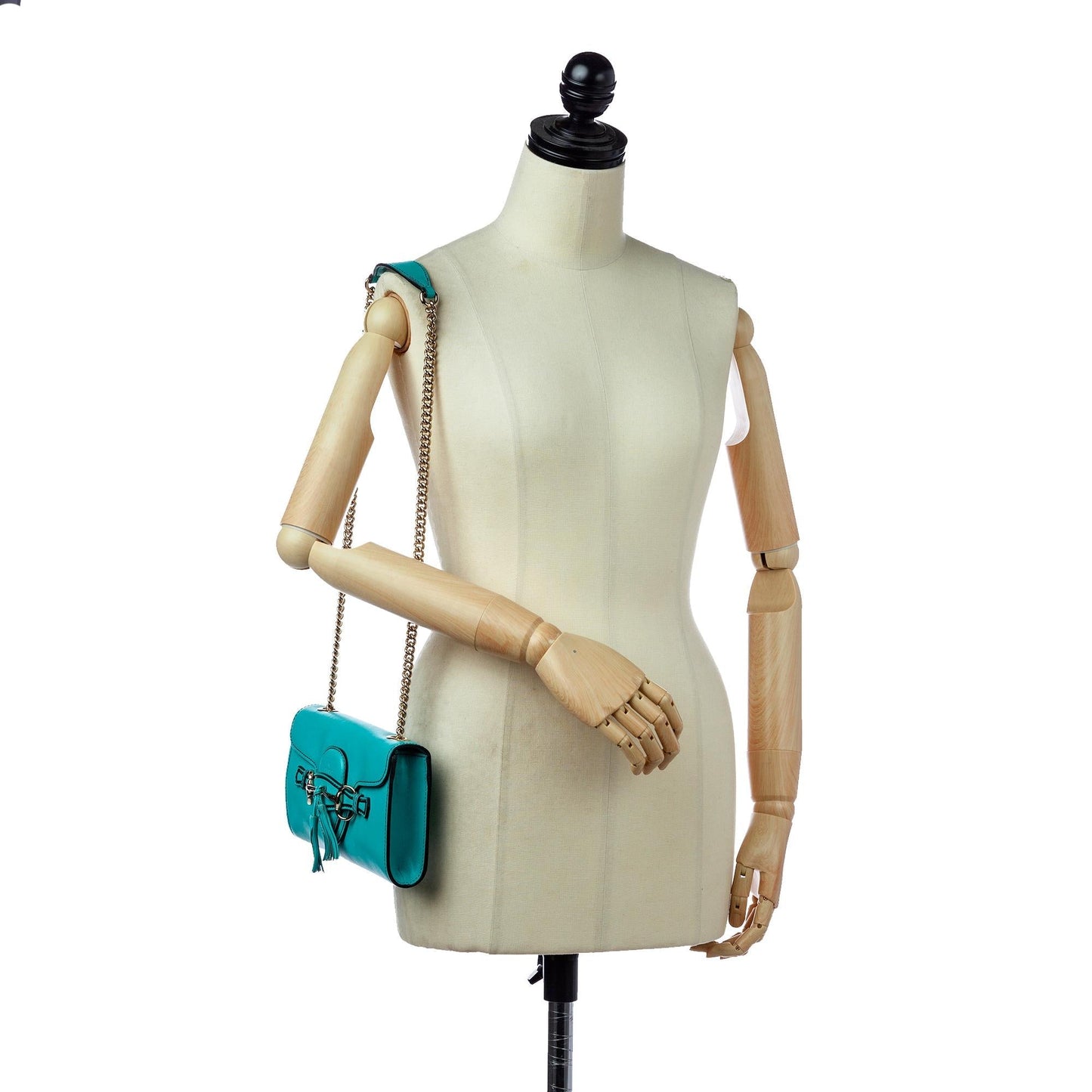 Gucci Emily Leather Crossbody Bag (SHG-29198)