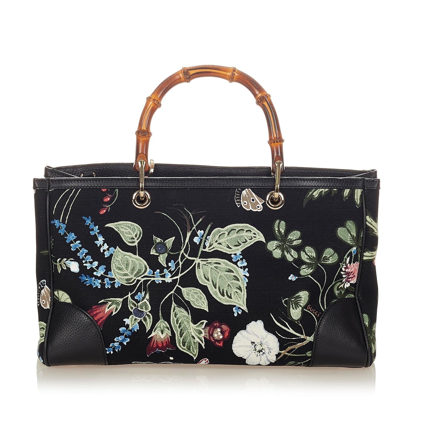 Gucci Bamboo Canvas Tote Style 15