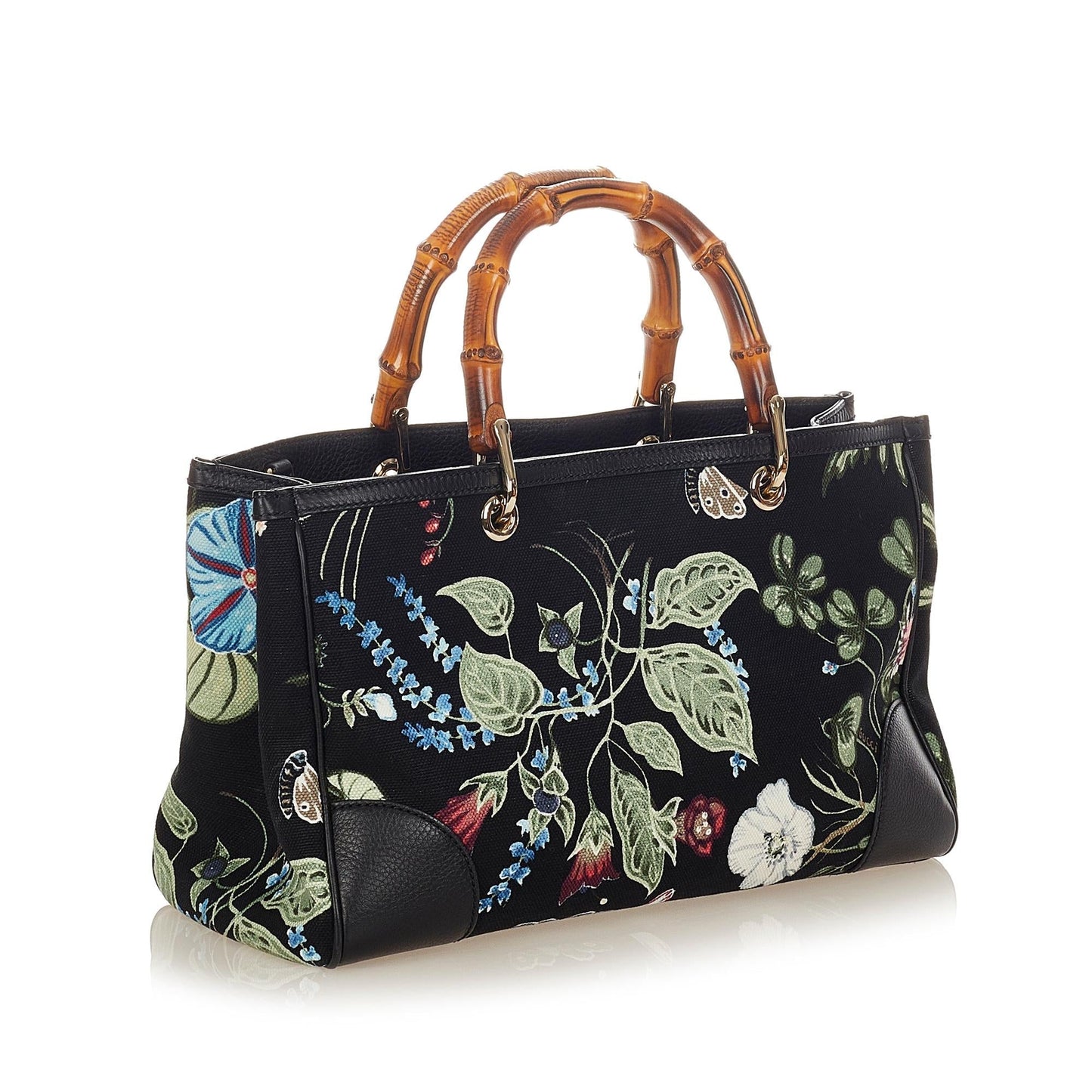 Gucci Bamboo Canvas Tote Style 15