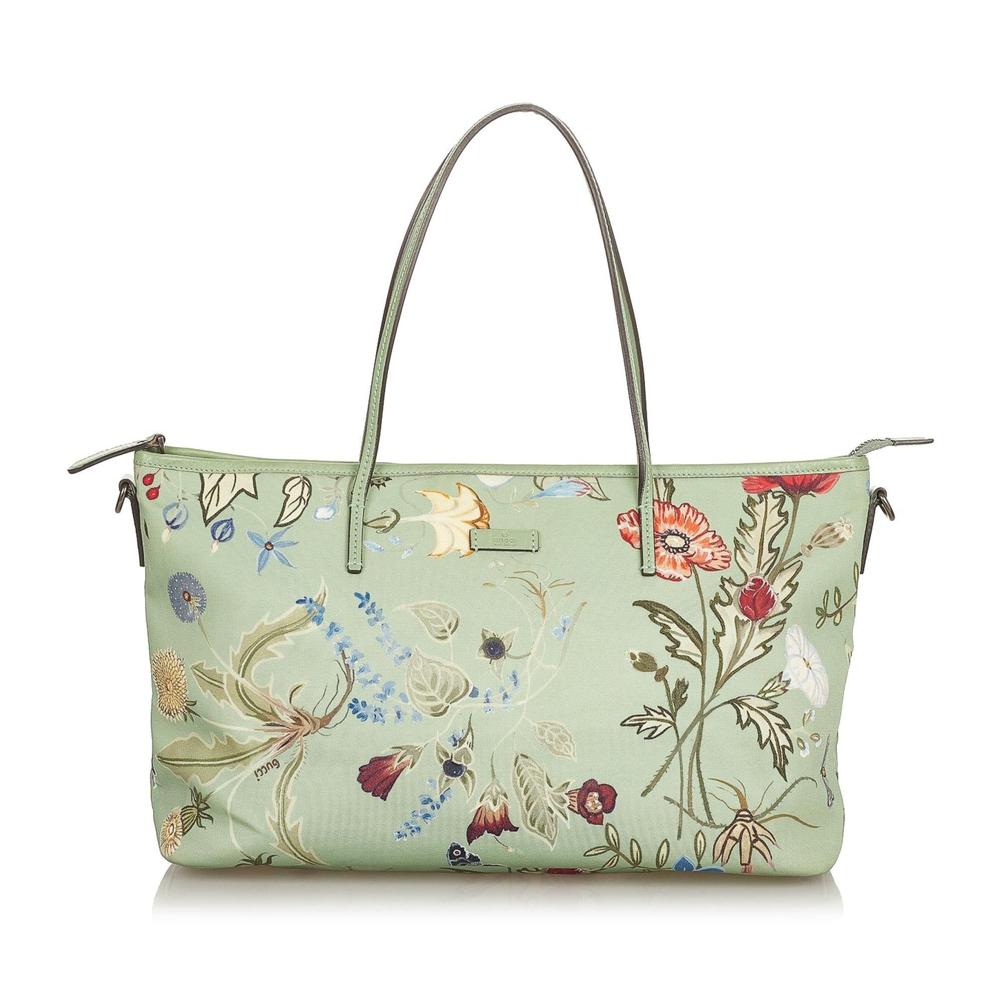 Gucci Flora Nylon Satchel