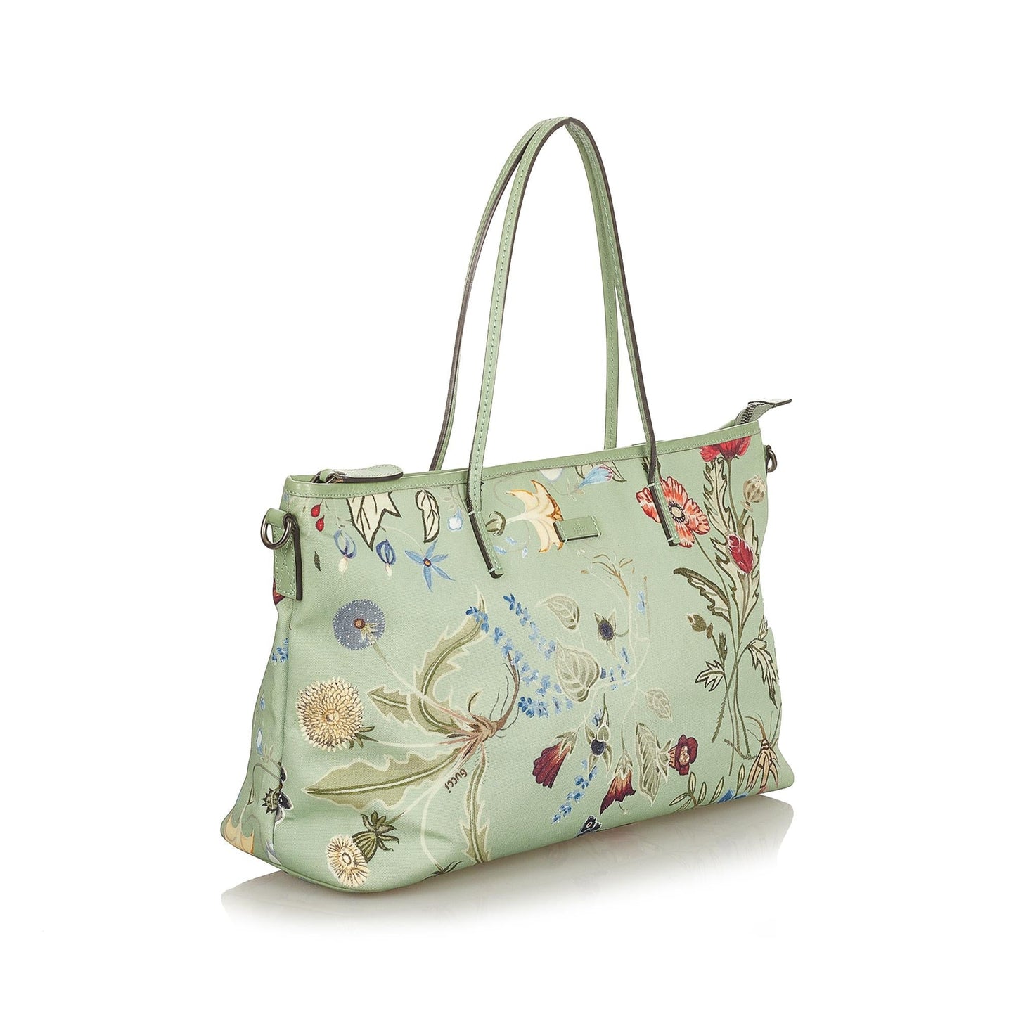 Gucci Flora Nylon Satchel