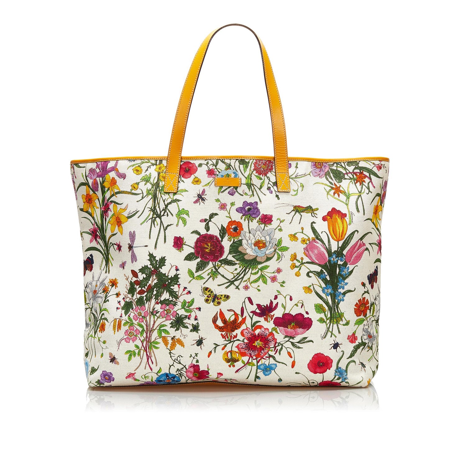 Gucci Flora Canvas Tote Style 3