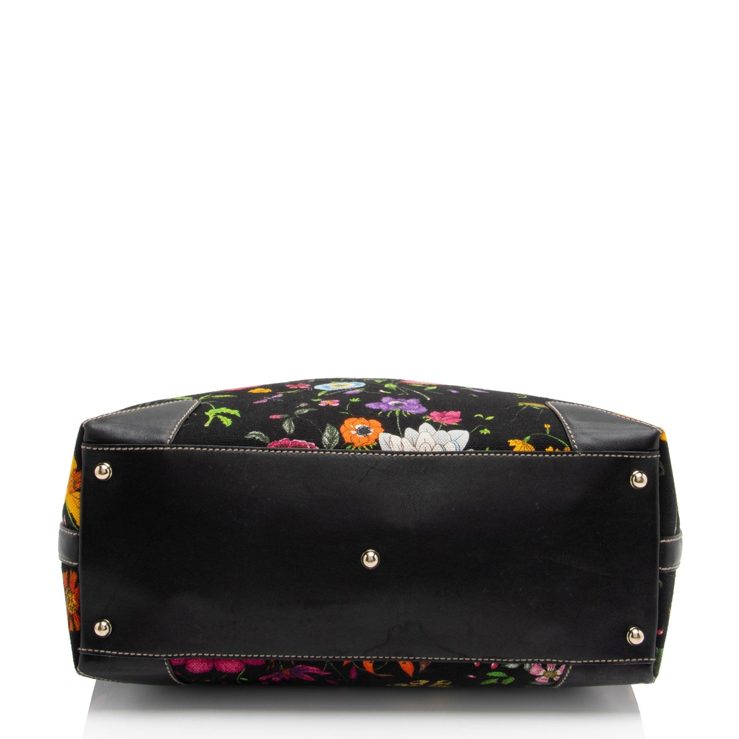 Gucci Floral Canvas Creole Large Tote (SHF-aD7V3p)