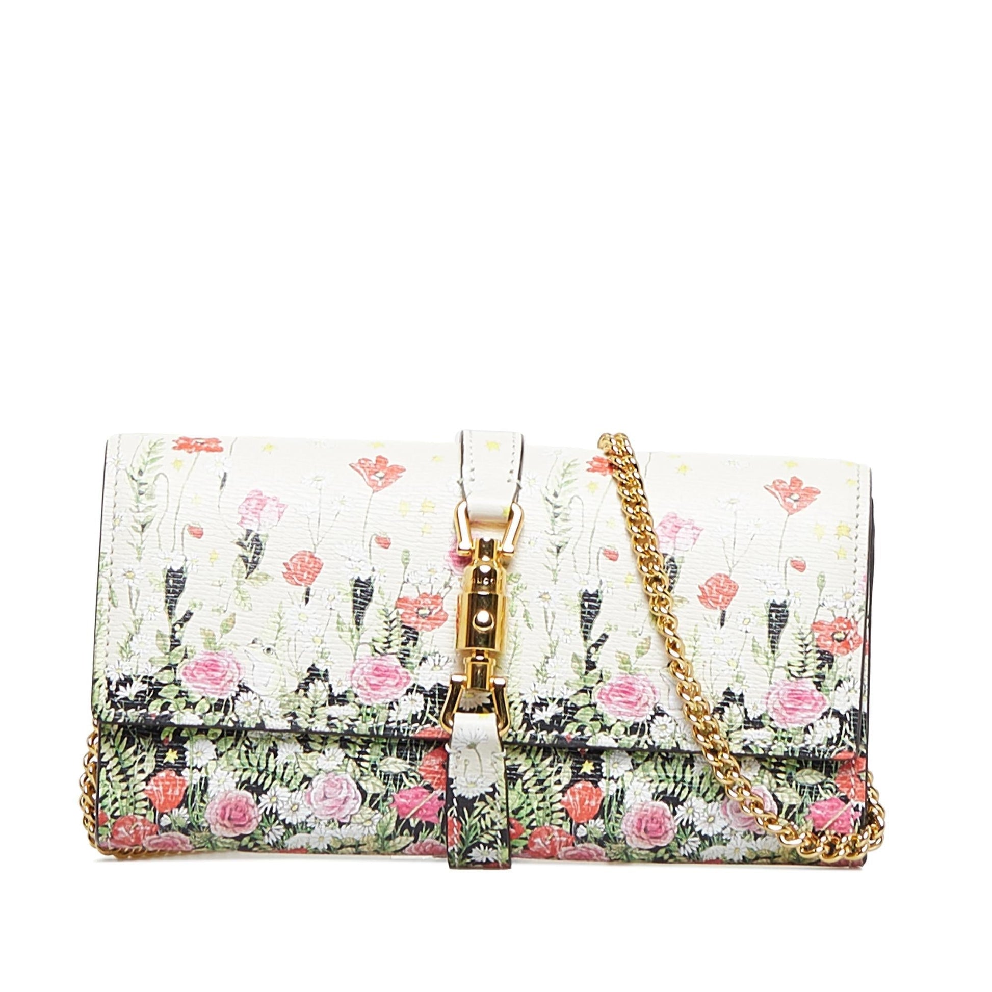Gucci Chain Canvas Crossbody