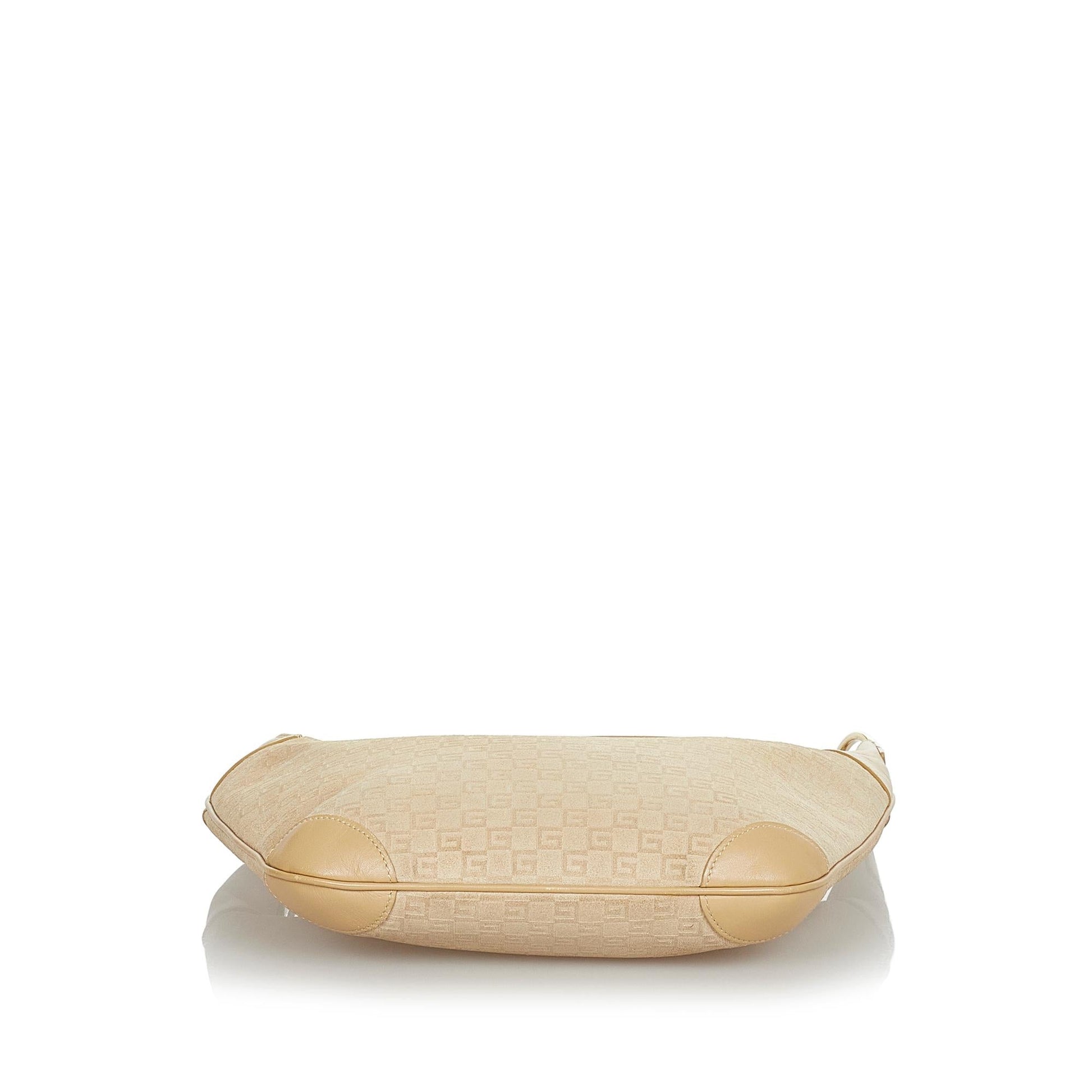 Gucci Canvas Monogram Shoulder Bag