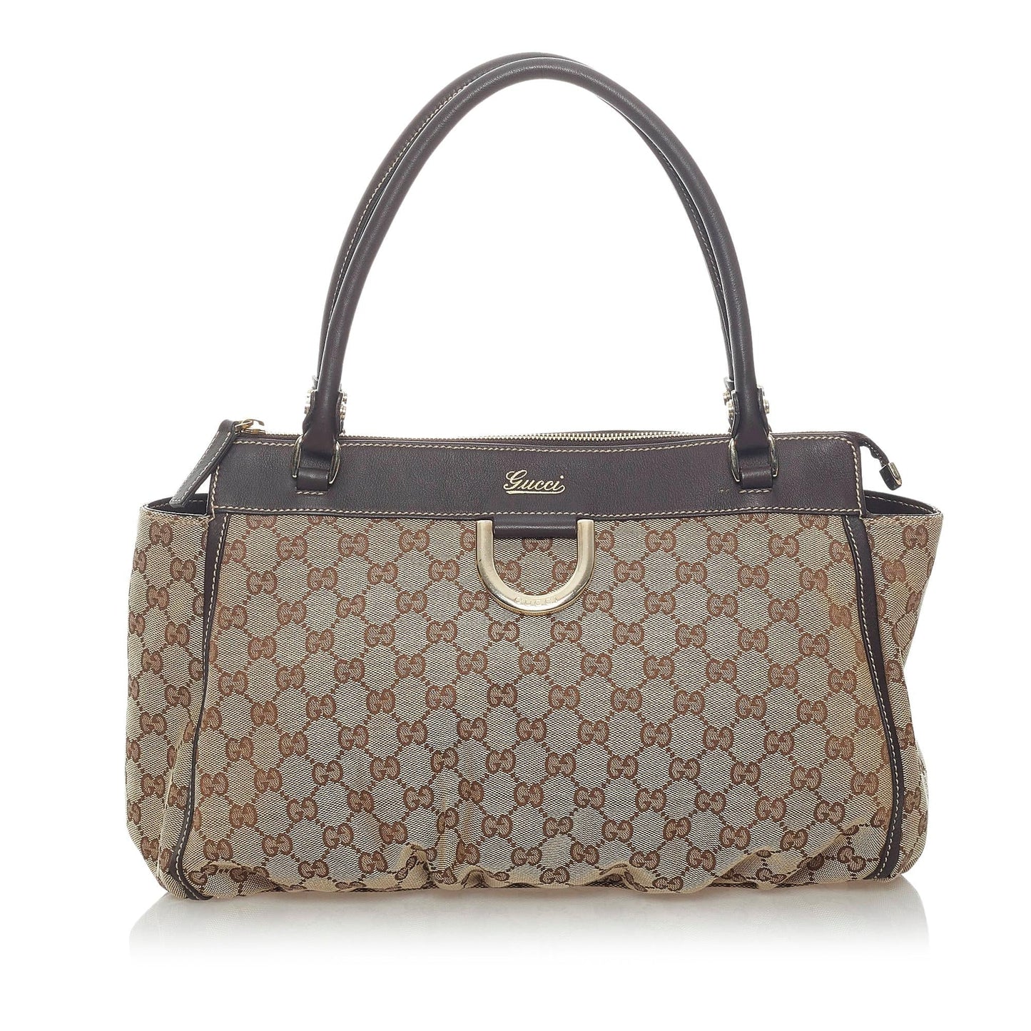 Gucci GG Abbey D-Ring Canvas Tote Bag (SHG-34492)
