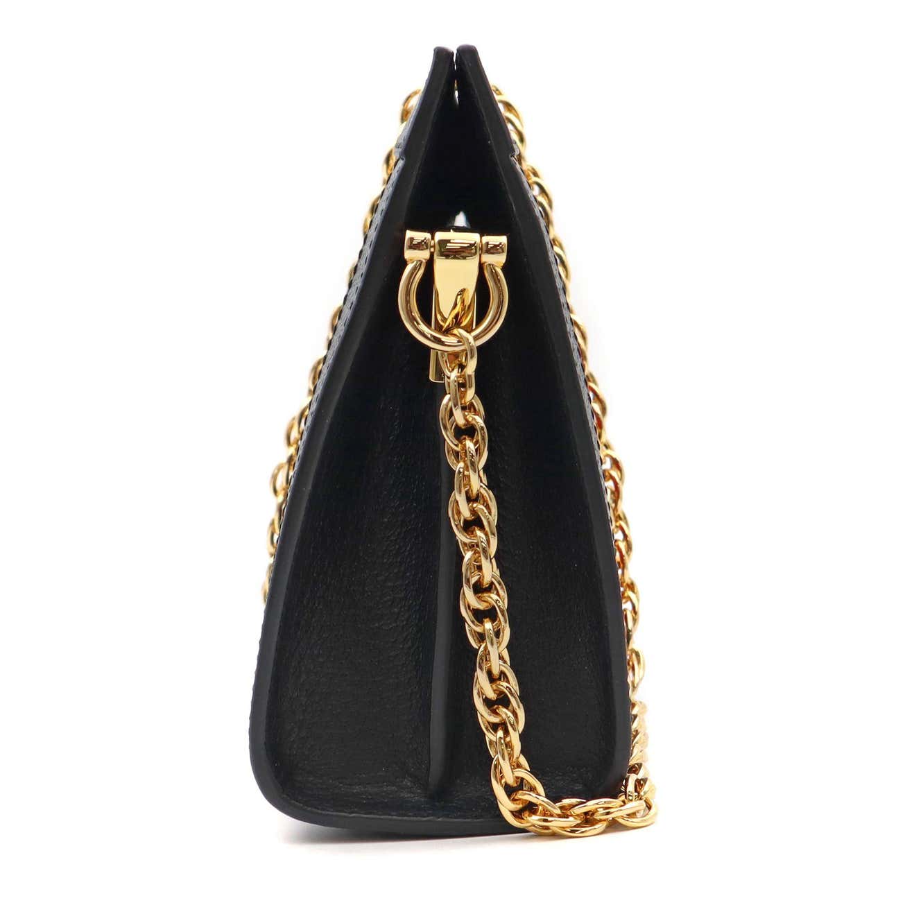 Gucci Caro Chain Leather Shoulder Bag
