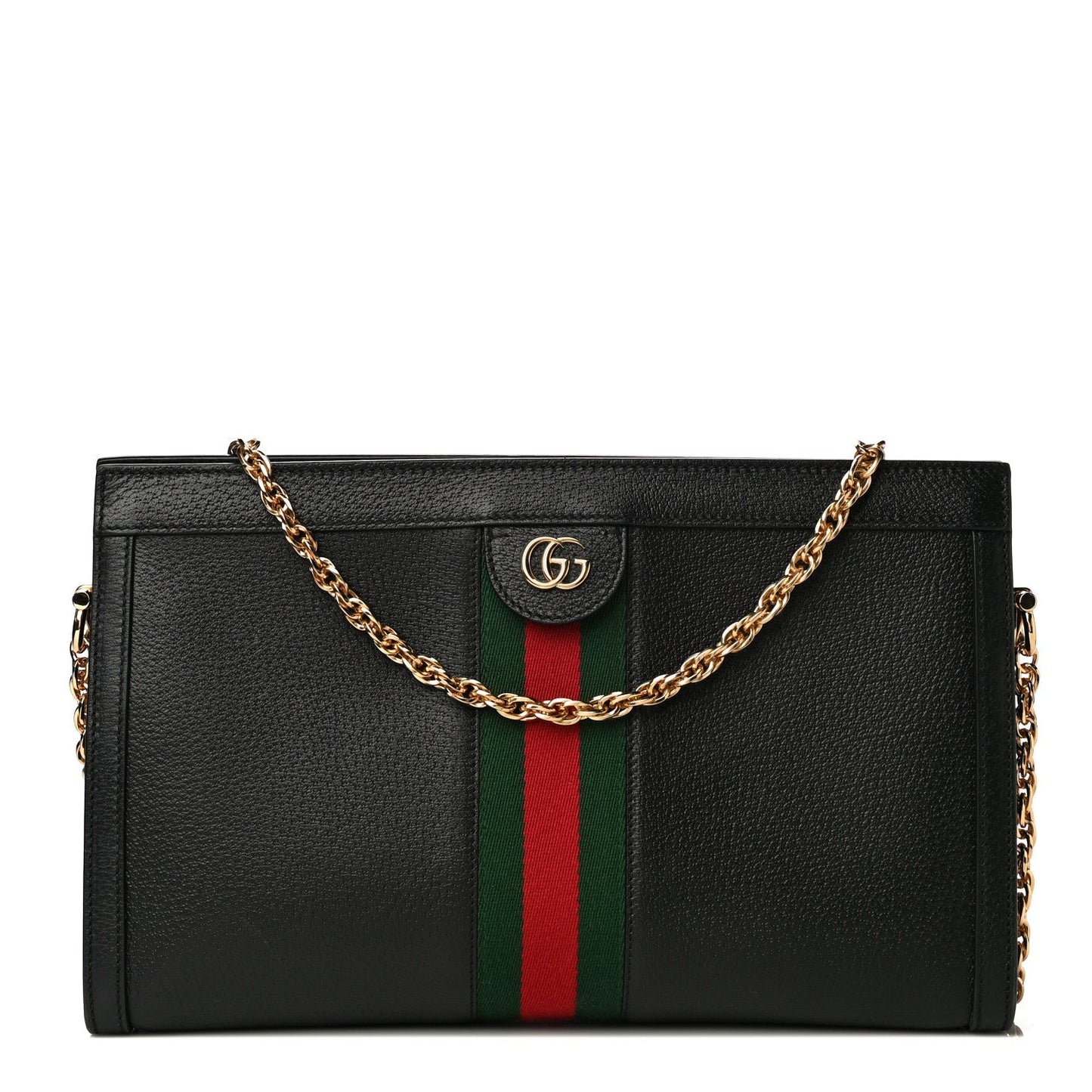 Gucci Caro Chain Leather Shoulder Bag