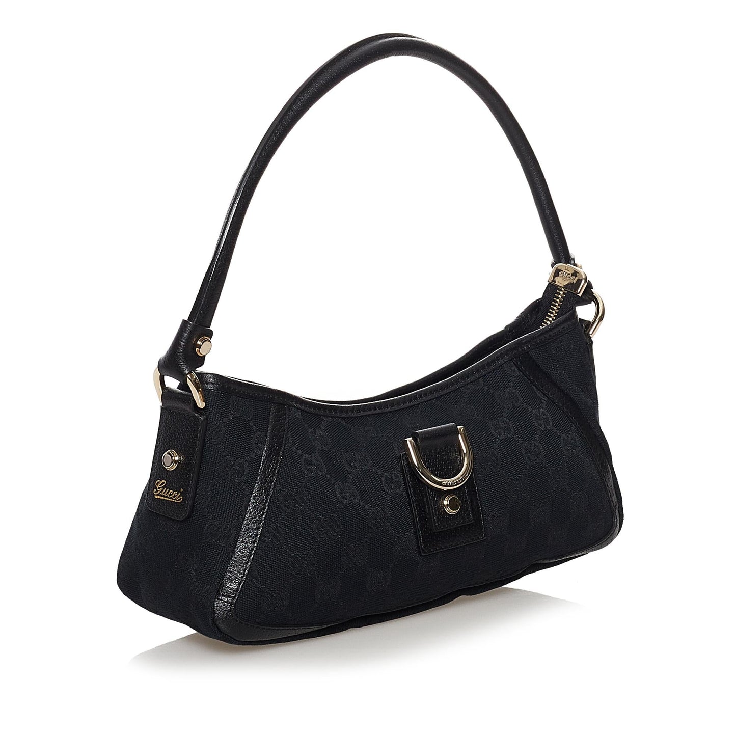 Gucci GG Canvas Abbey D-Ring Baguette (SHG-31784)