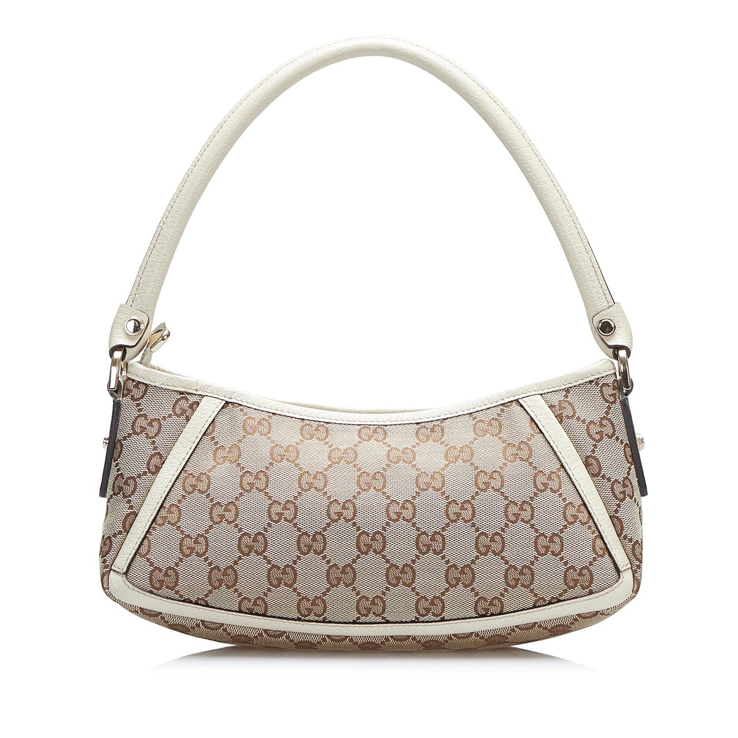 Gucci GG Canvas Abbey D-Ring Baguette (SHG-gsWroX)