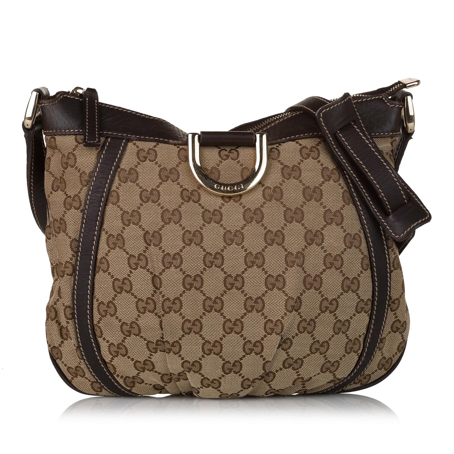 Gucci GG Canvas Abbey D-Ring Crossbody Bag (SHG-31276)