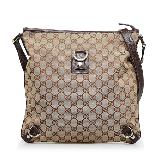 Gucci GG Canvas Abbey D-Ring Crossbody (SHG-Y5sscK)