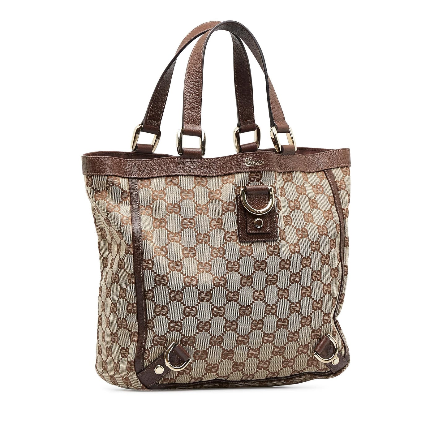 Gucci GG Canvas Abbey D-Ring Handbag (SHG-VpK1qQ)