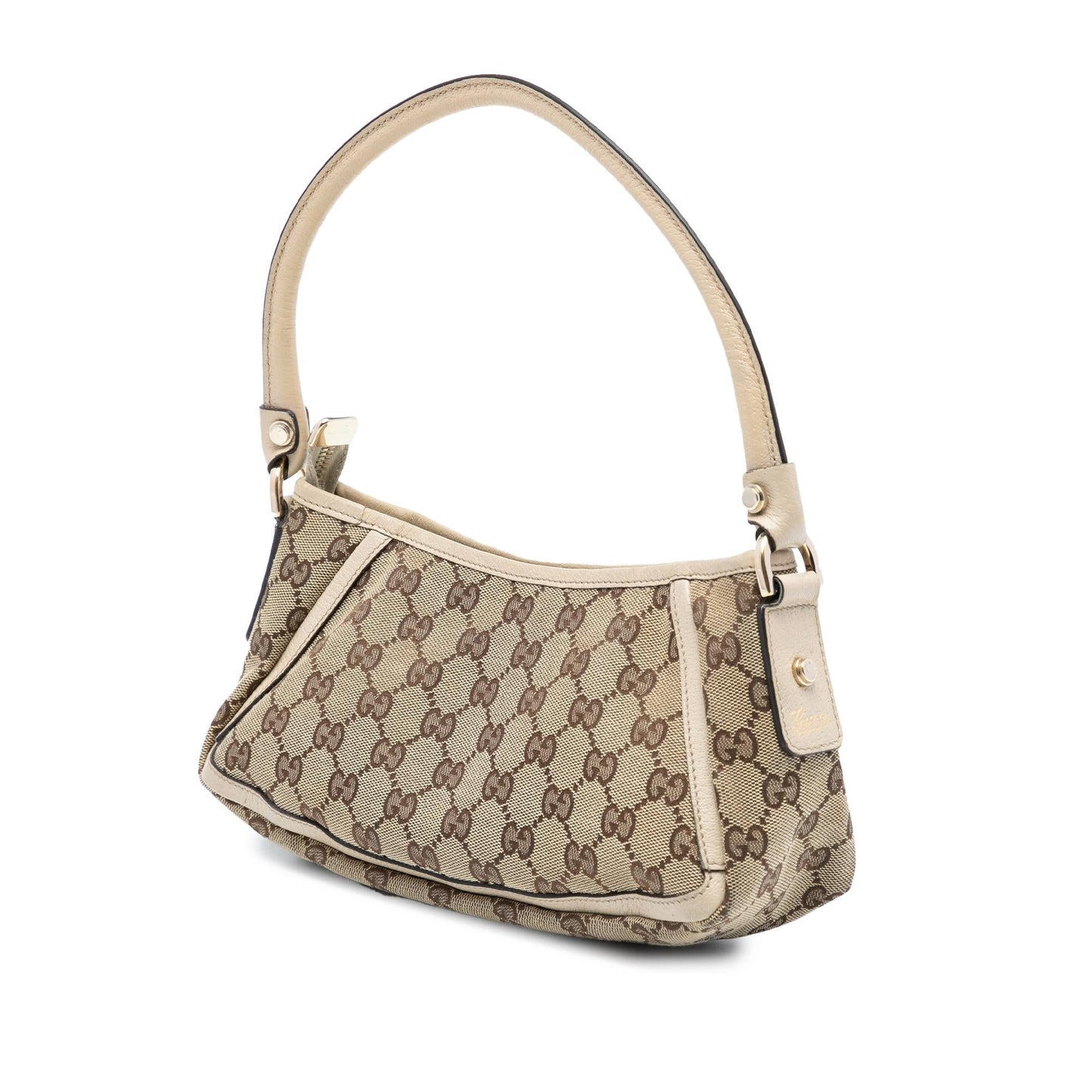 Gucci GG Canvas Abbey D Ring Pochette