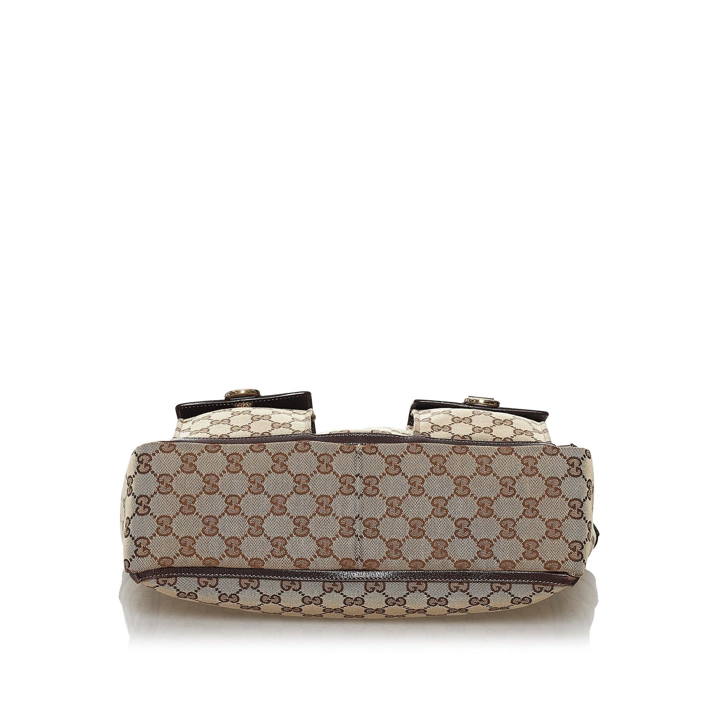 Gucci GG Canvas Abbey D-Ring Shoulder Bag (SHG-30118)