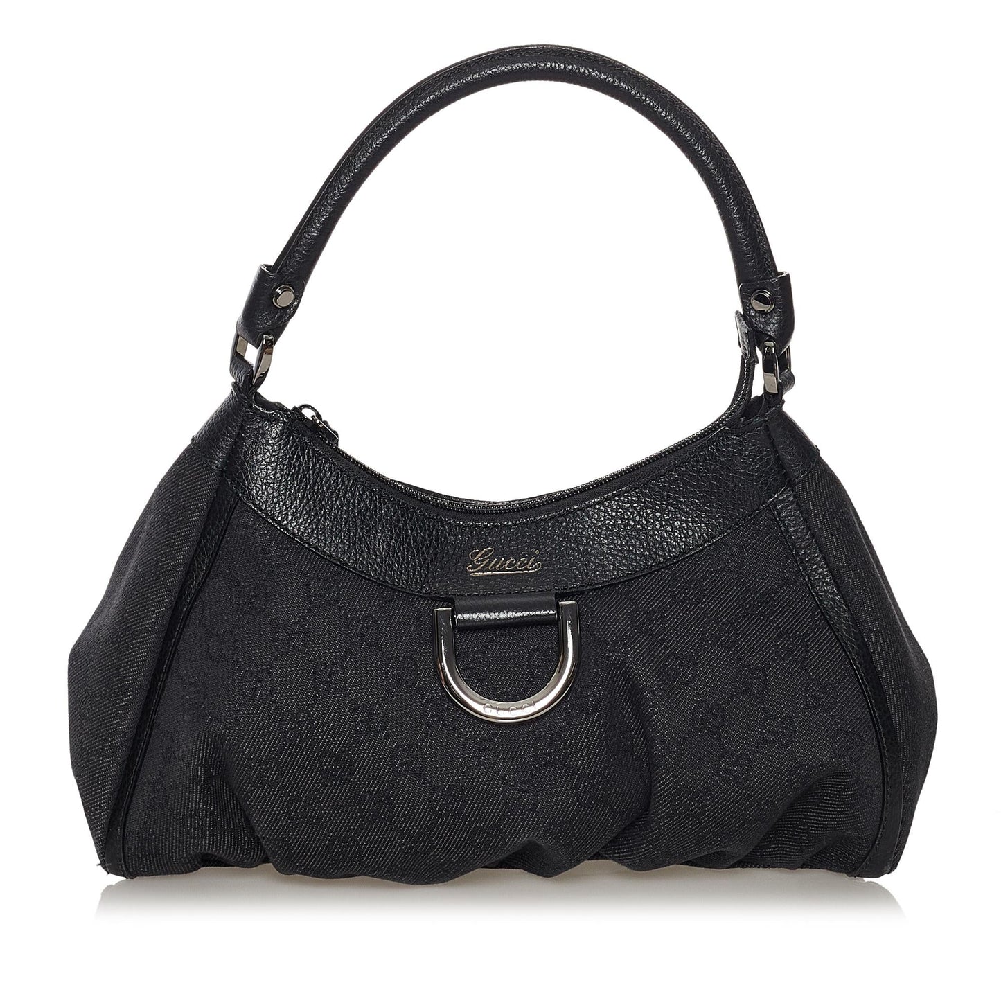 Gucci GG Canvas Abbey D-Ring Shoulder Bag (SHG-33709)