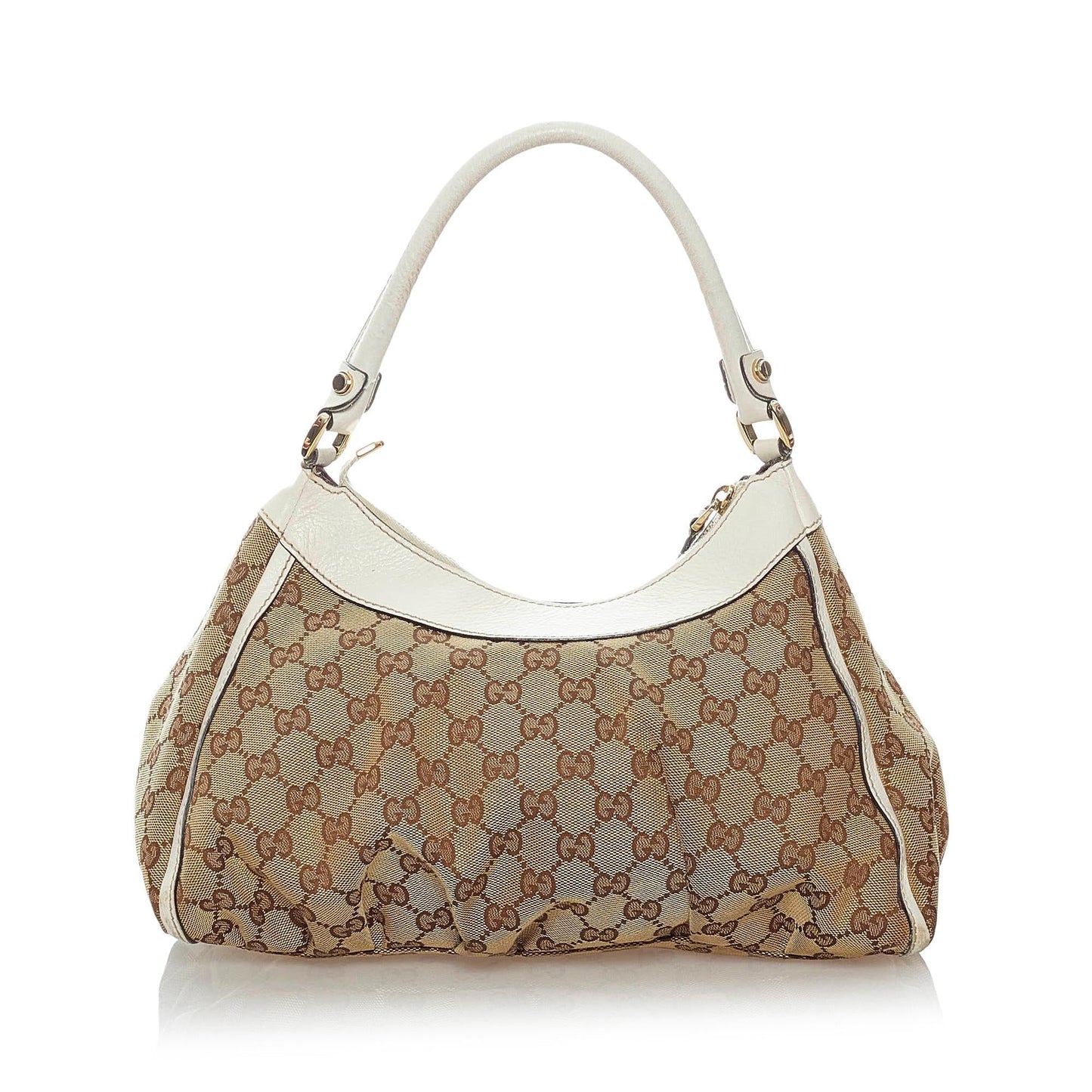 Gucci GG Canvas Abbey D-Ring Shoulder Bag (SHG-33911)