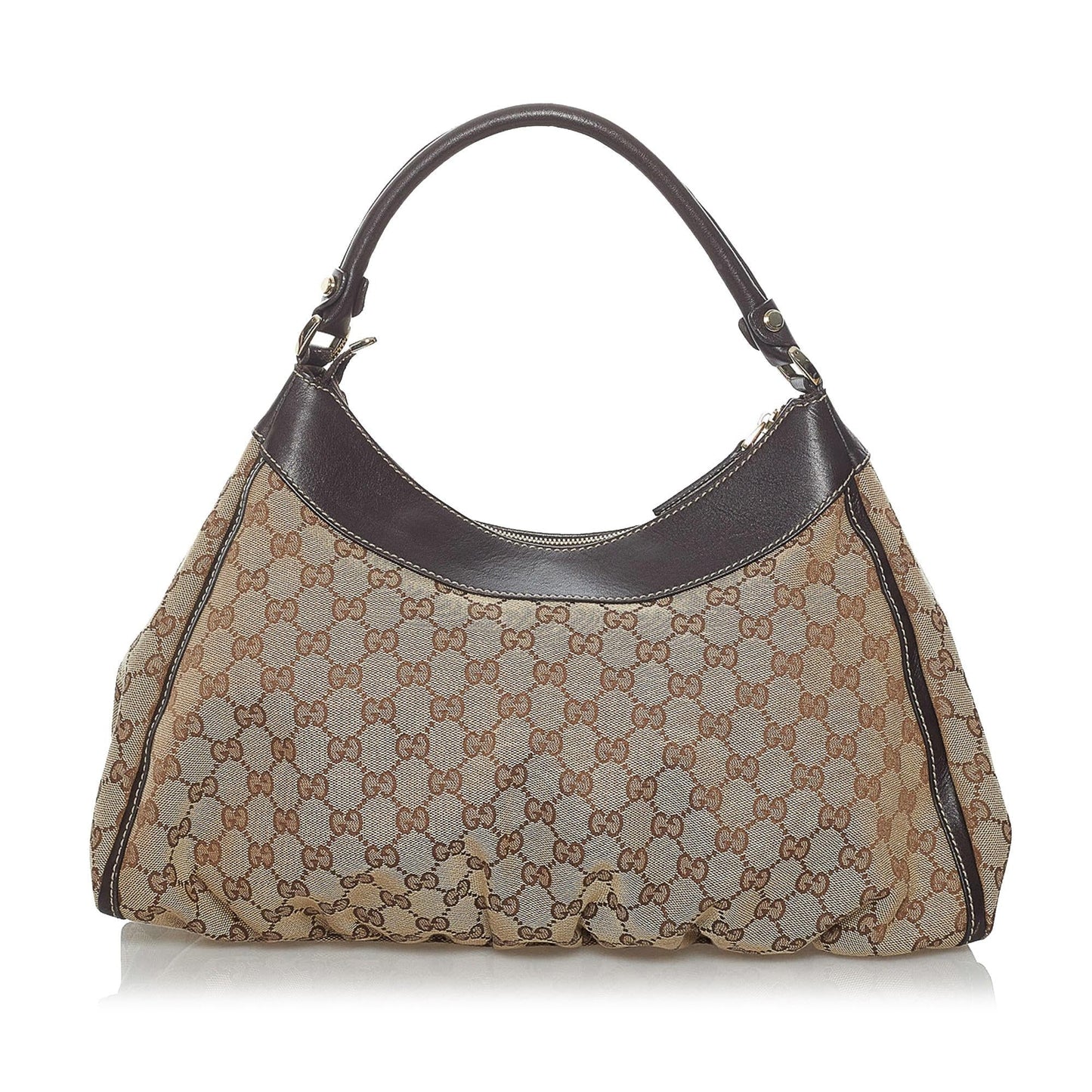 Gucci GG Canvas Abbey D-Ring Shoulder Bag (SHG-34136)