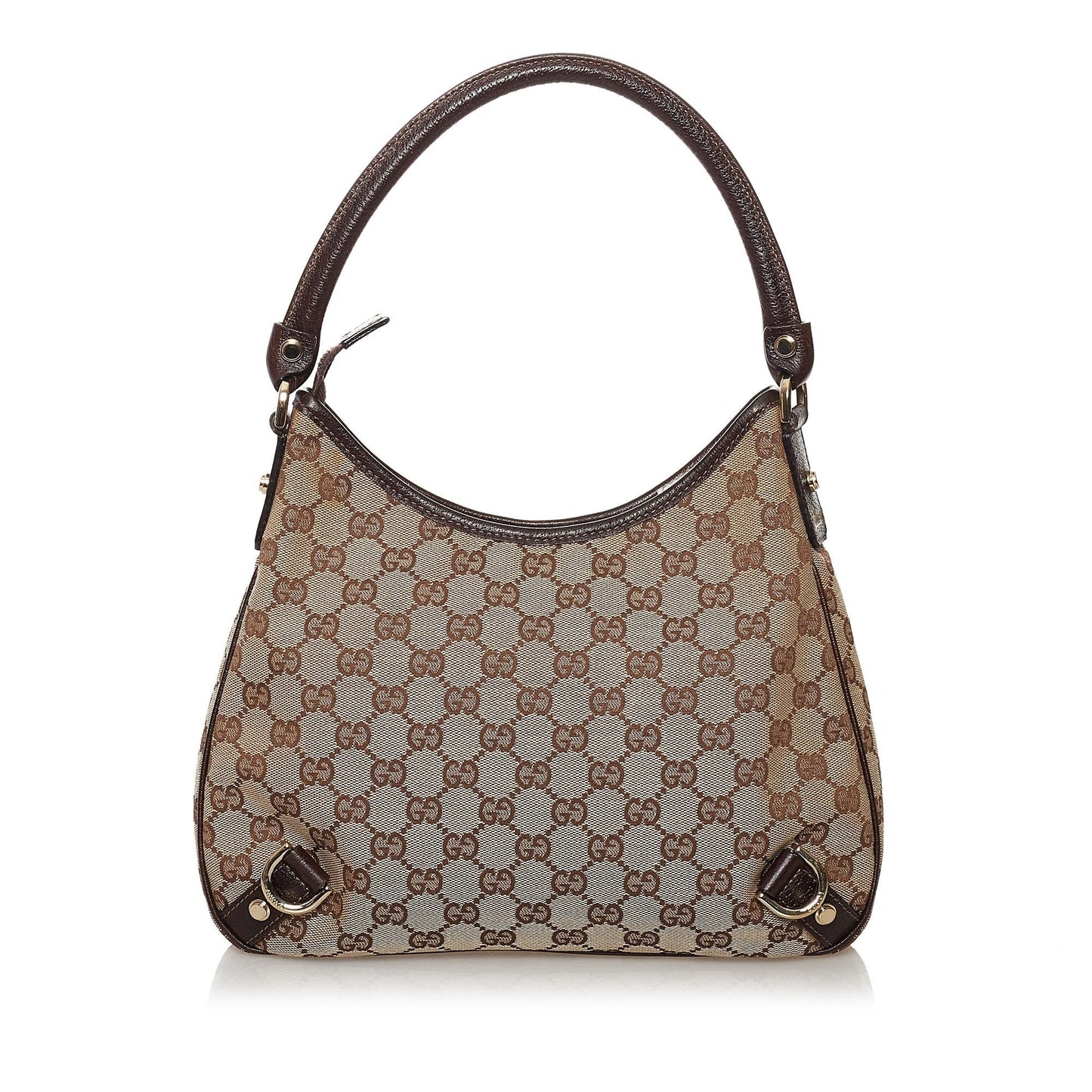 Gucci GG Canvas Abbey D-Ring Shoulder Bag (SHG-34720)