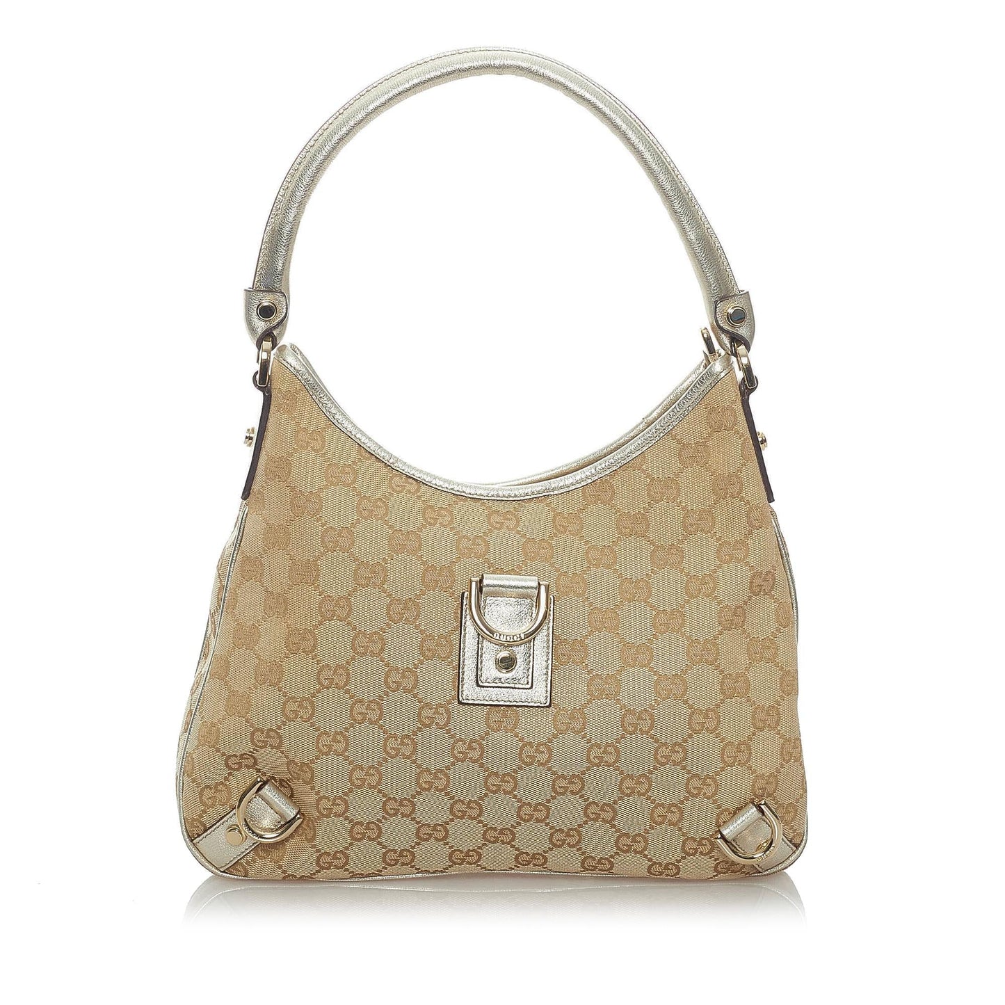 Gucci GG Canvas Abbey D-Ring Shoulder Bag (SHG-34762)