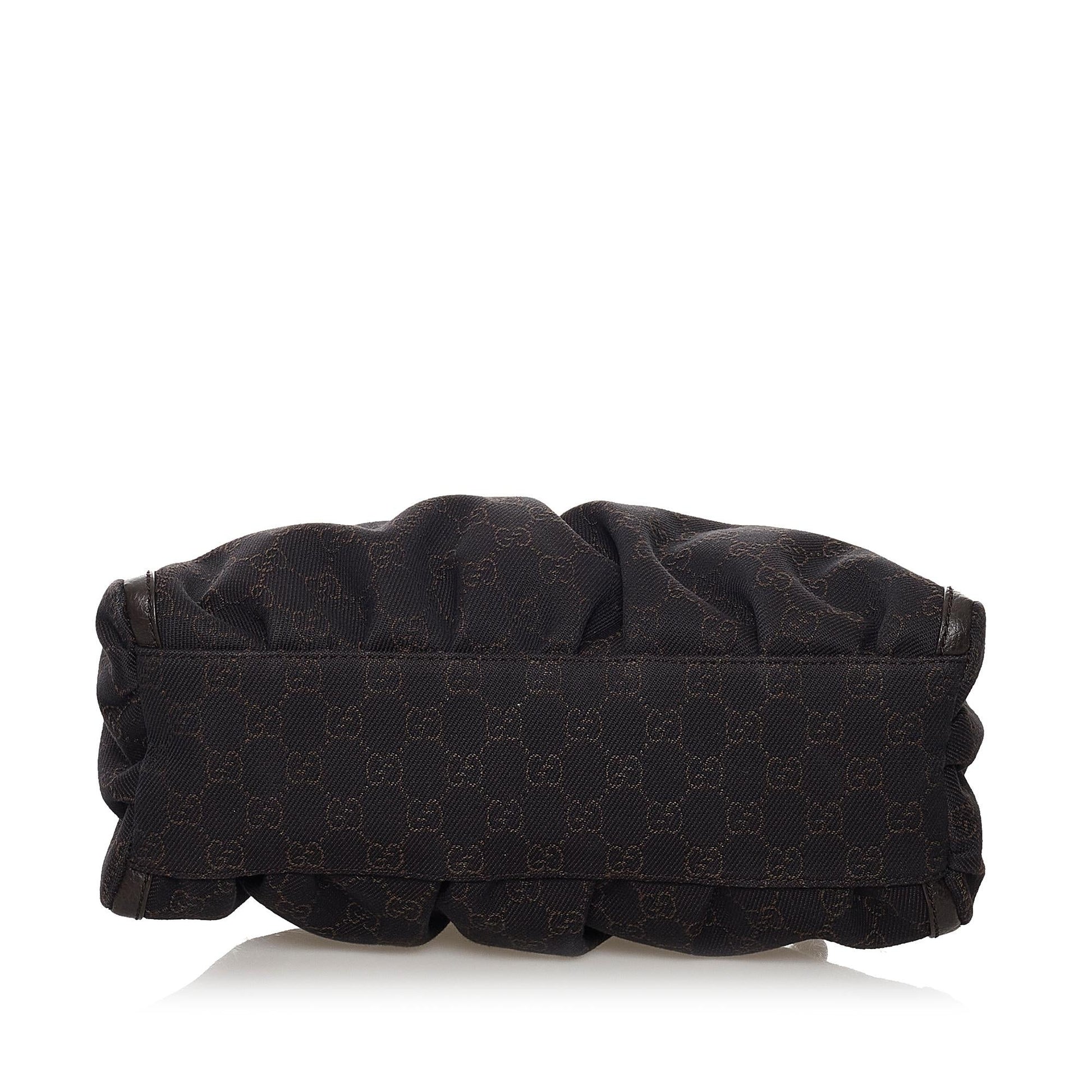 Gucci GG Canvas Abbey D-Ring Shoulder Bag (SHG-34775)