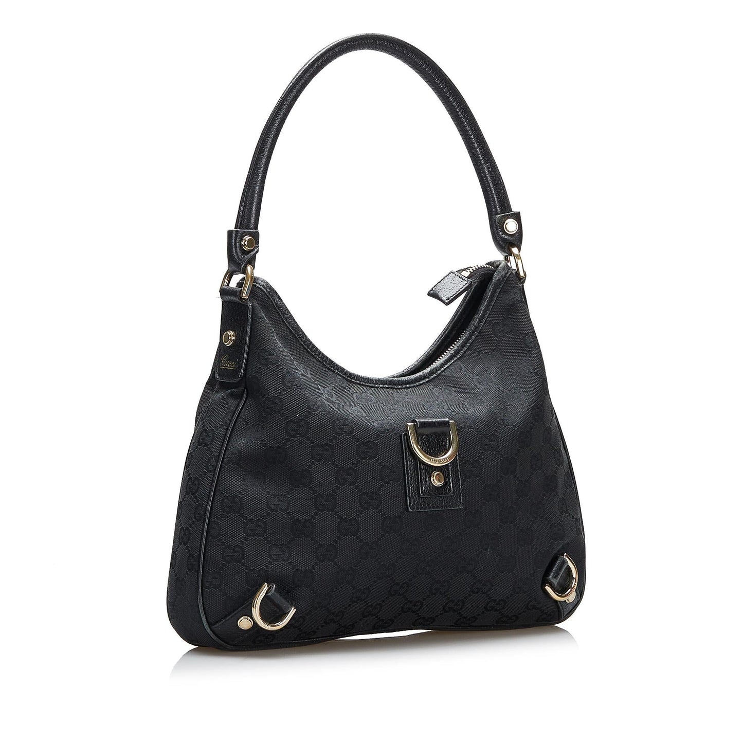 Gucci GG Canvas Abbey D-Ring Shoulder Bag (SHG-94jb7E)