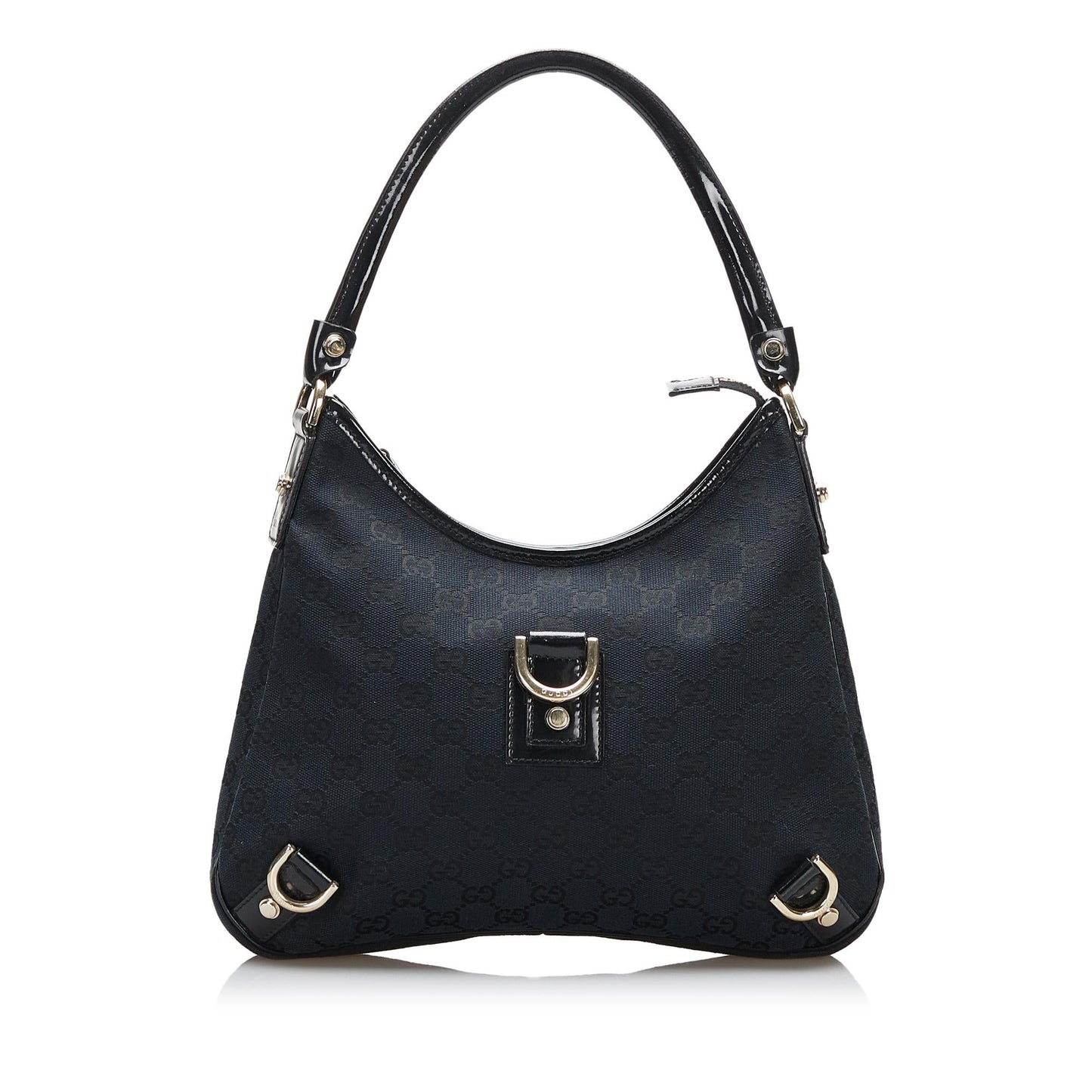 Gucci GG Canvas Abbey D-Ring Shoulder Bag (SHG-Q2yDex)