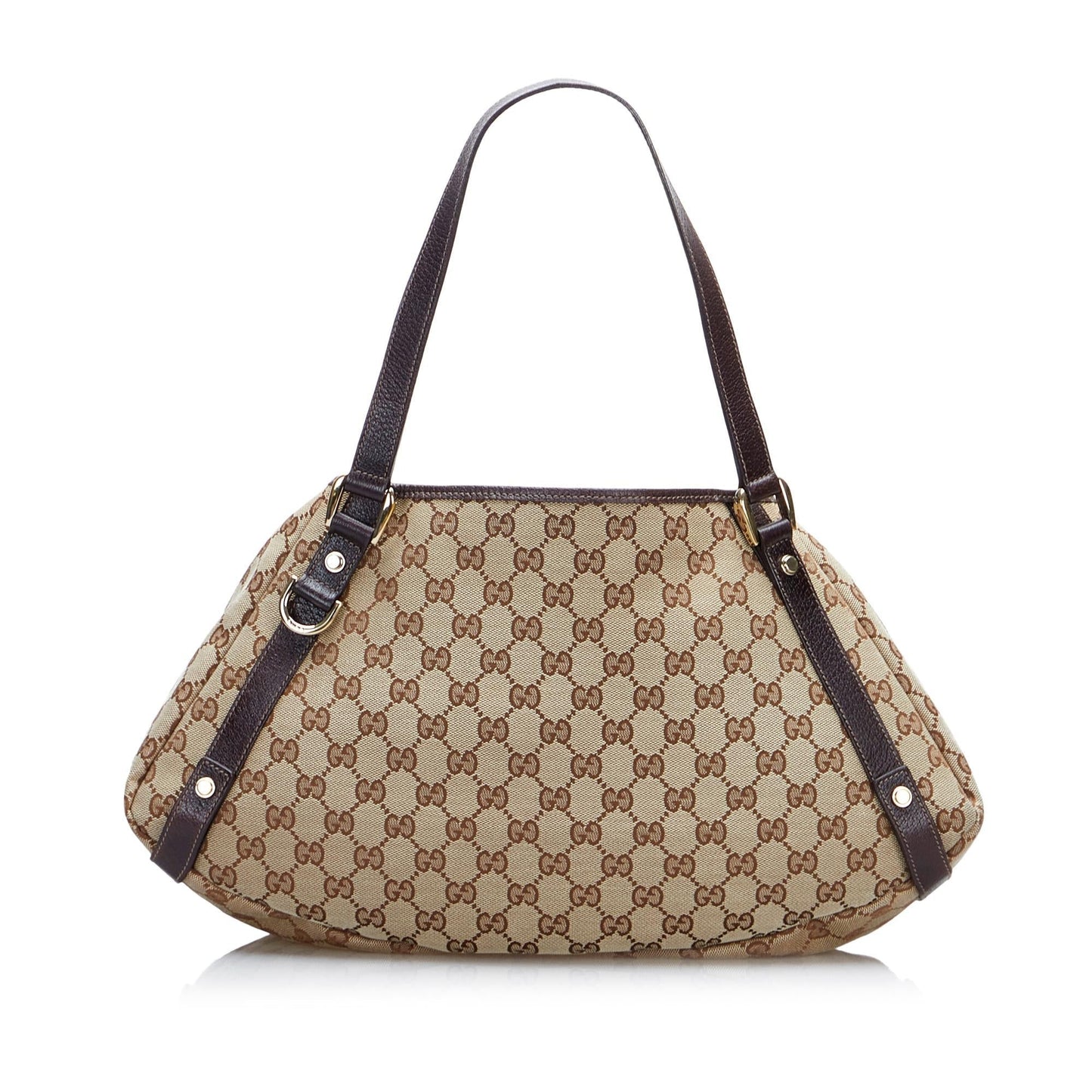 Gucci GG Canvas Abbey D-Ring Shoulder Bag (SHG-1FtxtO)
