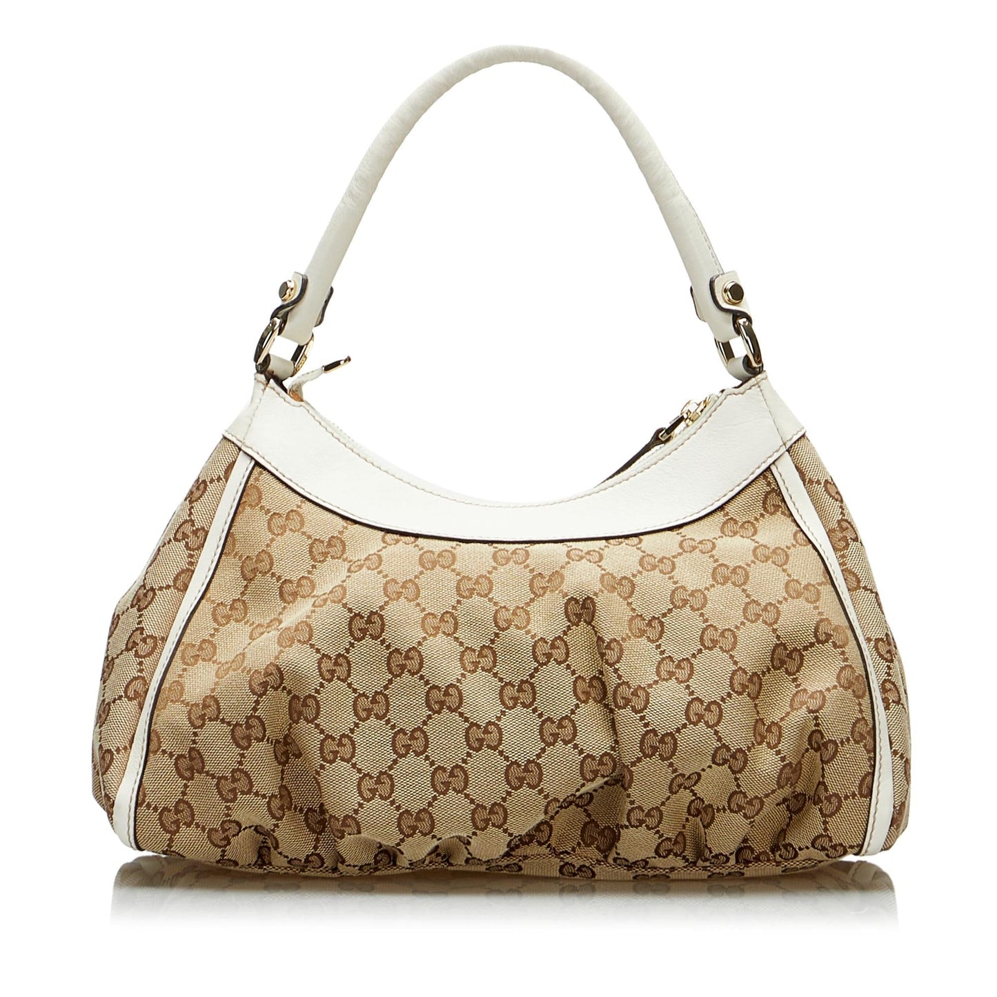 Gucci GG Canvas Abbey D-Ring Shoulder Bag (SHG-Qbw6rY)