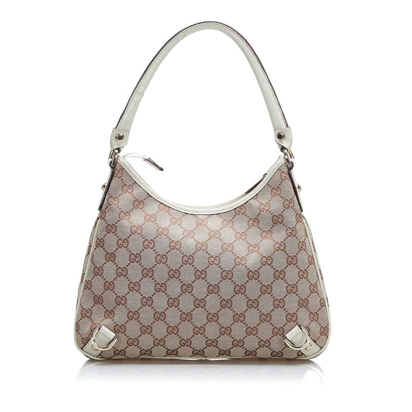Gucci GG Canvas Abbey D-Ring Shoulder Bag (SHG-F1G55E)