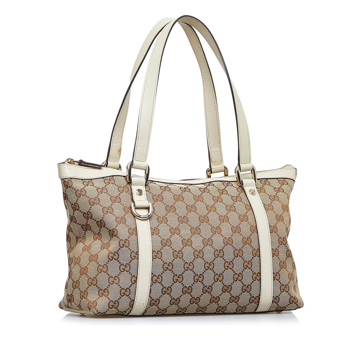 Gucci GG Canvas Abbey D-Ring Shoulder Bag (SHG-D37leV)