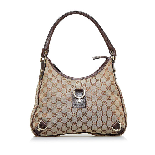 Gucci GG Canvas Abbey D-Ring Shoulder Bag (SHG-eLZmsk)