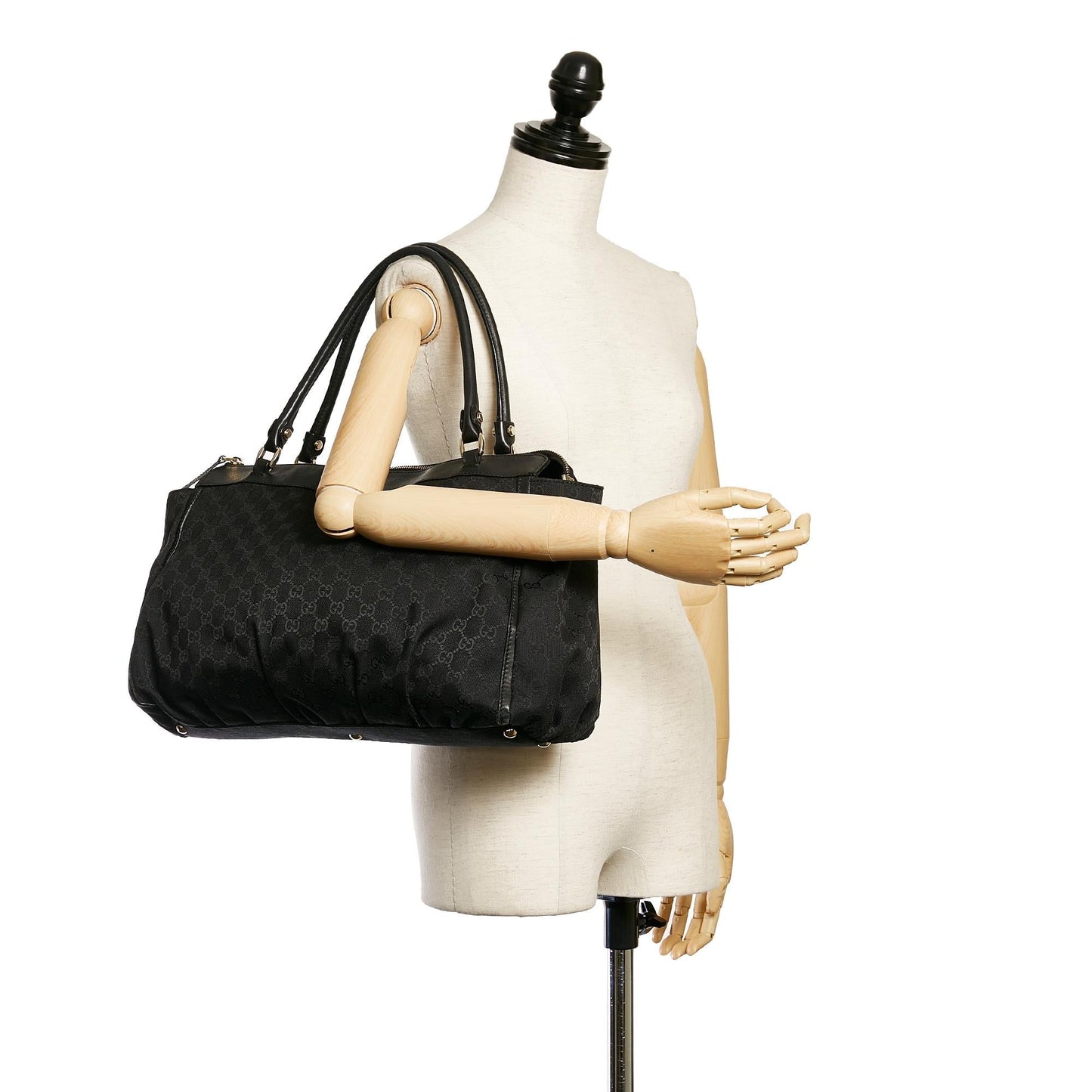 Gucci GG Canvas Abbey D-Ring Tote Bag (SHG-29537)