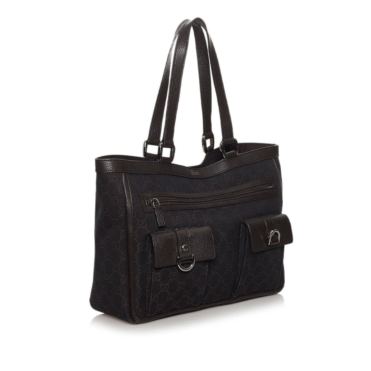 Gucci GG Canvas Abbey D-Ring Tote Bag (SHG-30709)