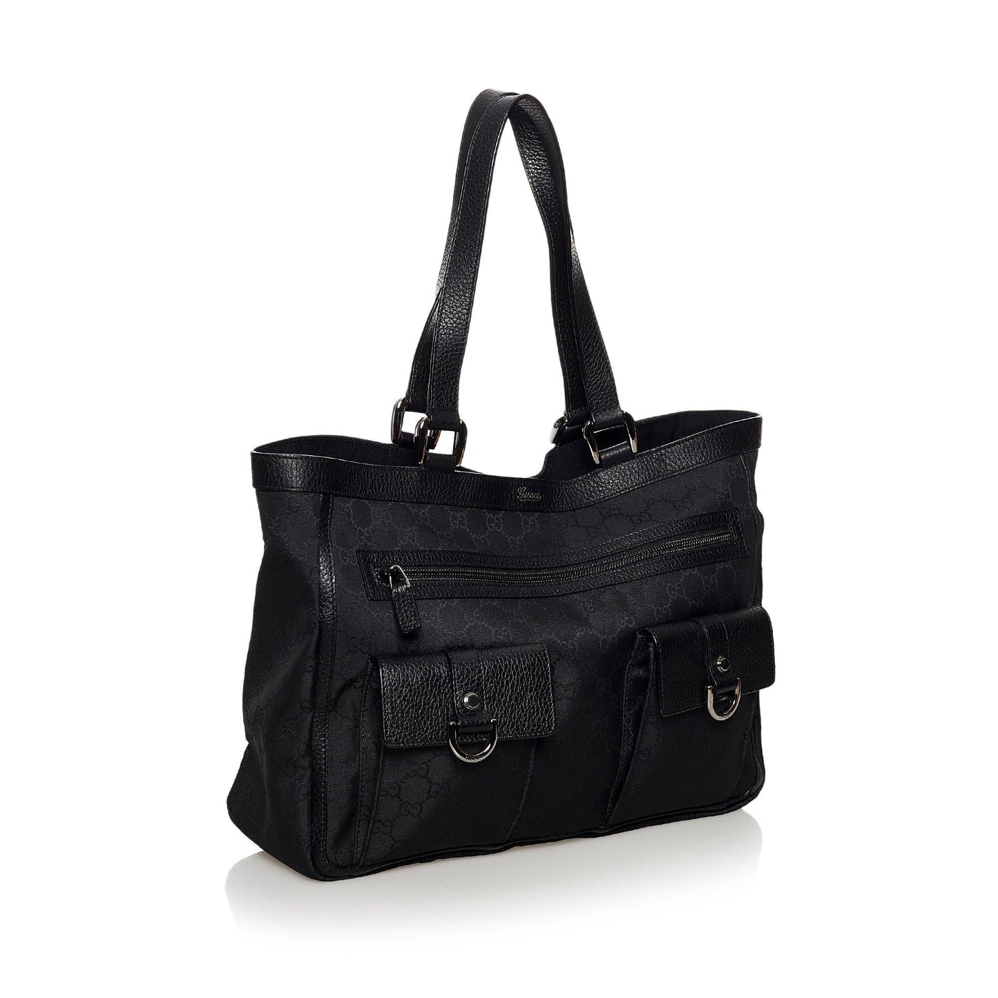 Gucci GG Canvas Abbey D Ring Tote Bag (SHG-30858)