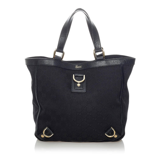 Gucci GG Canvas Abbey D-Ring Tote Bag (SHG-34139)