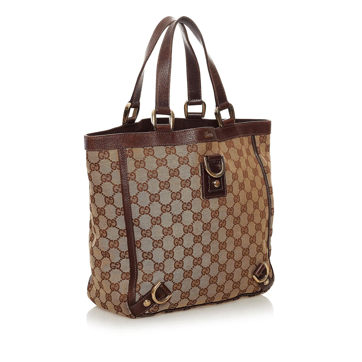 Gucci GG Canvas Abbey D-Ring Tote Bag (SHG-34724)