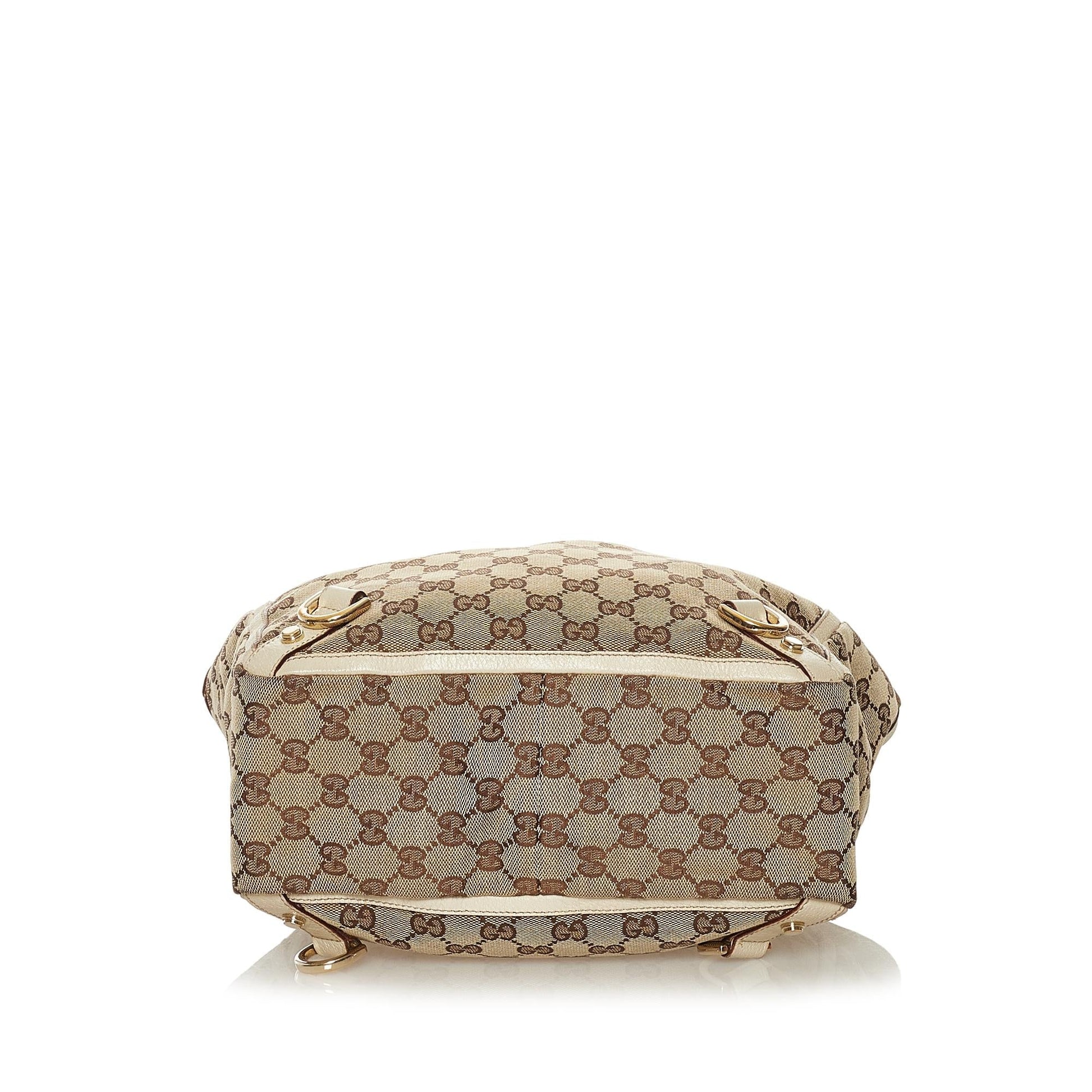 Gucci GG Canvas Abbey D-Ring Tote Bag (SHG-34880)