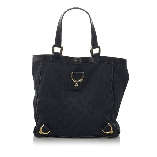 Gucci GG Canvas Abbey D-Ring Tote Bag (SHG-36166)