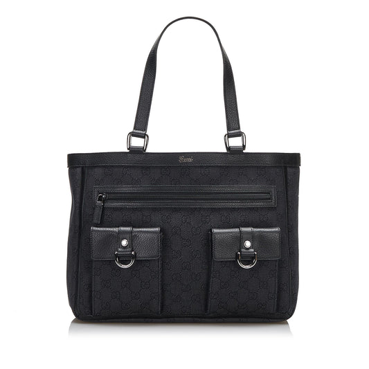 Gucci GG Canvas Abbey D-Ring Tote Bag (SHG-LUJoYJ)