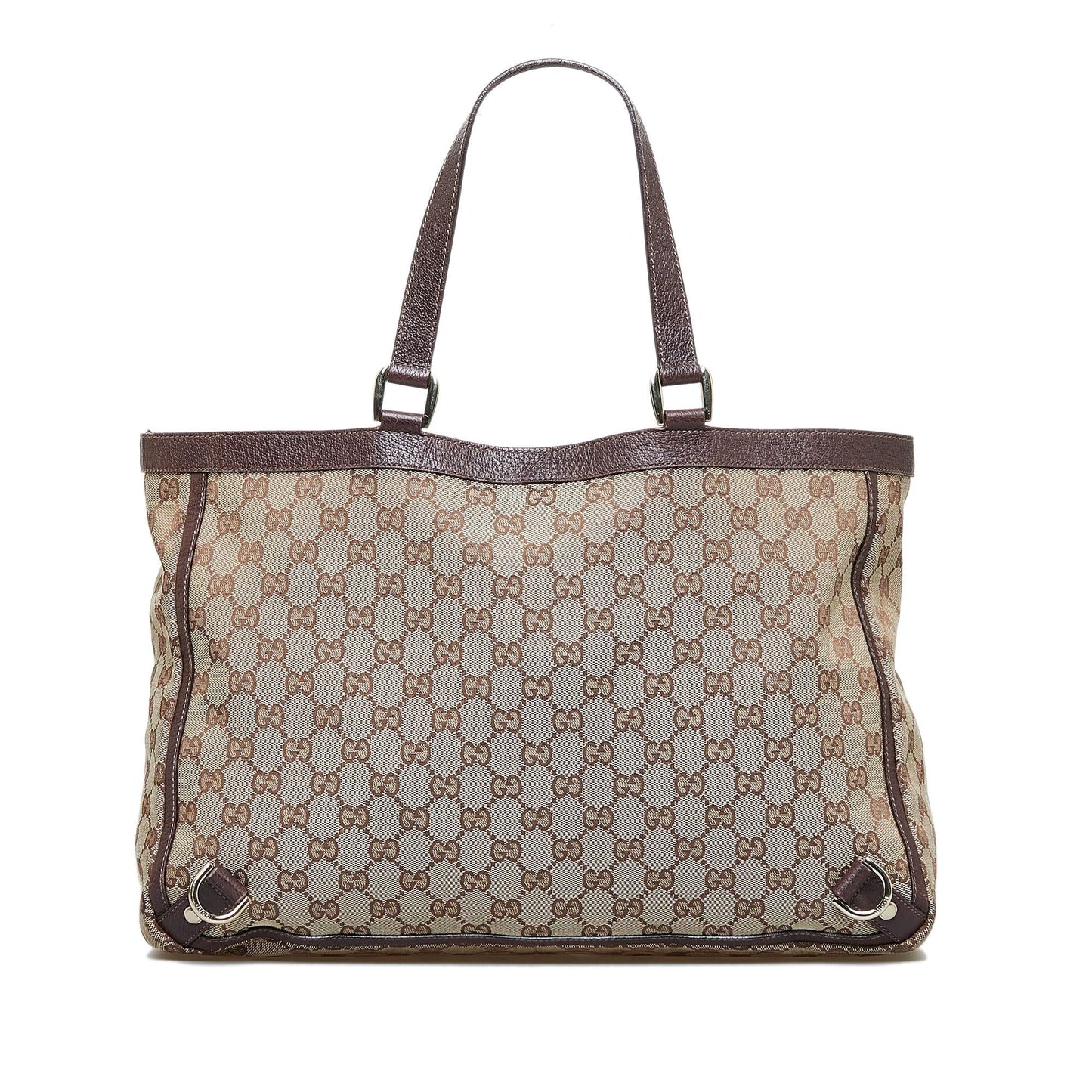 Gucci GG Canvas Abbey D-Ring Tote (SHG-pl2U9i)