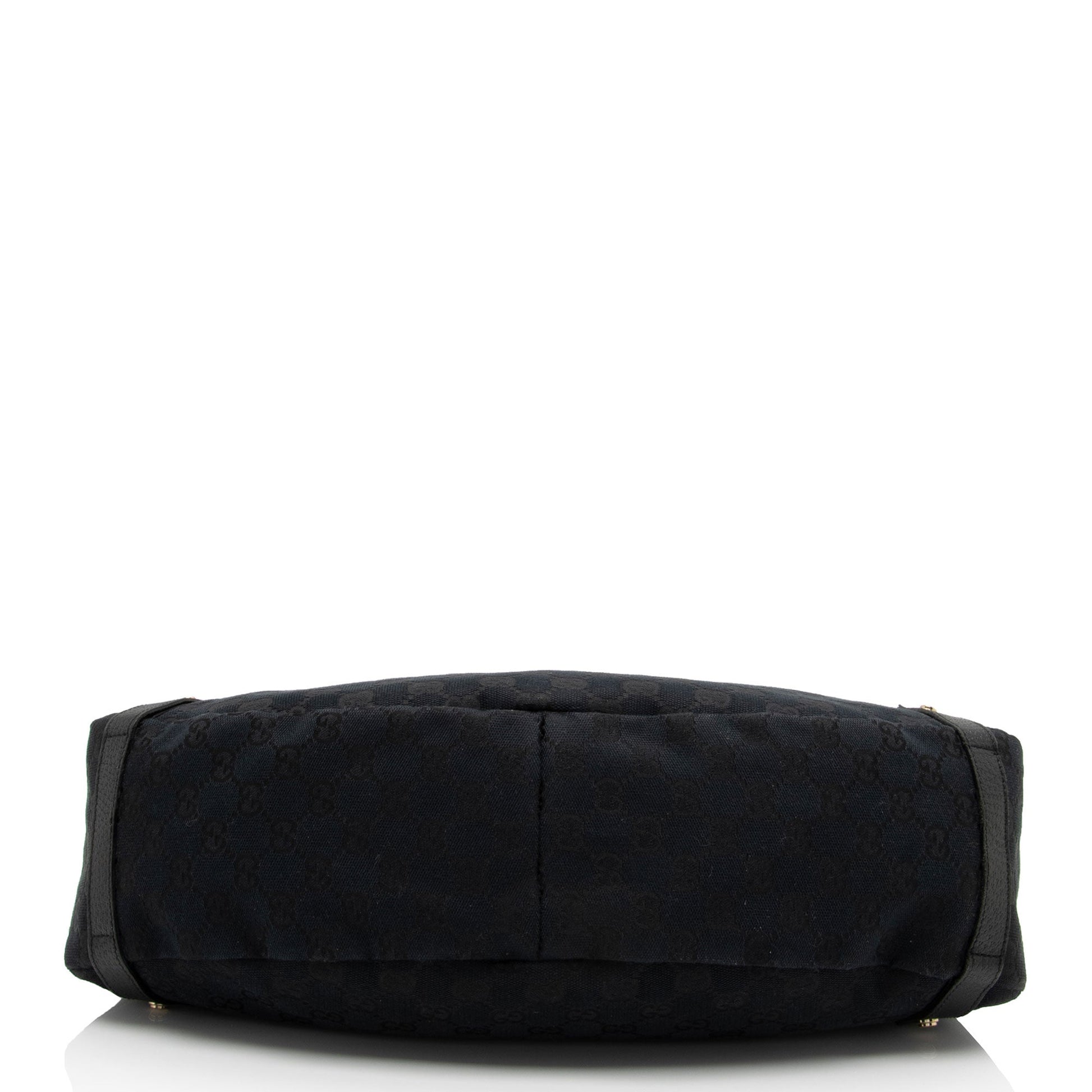 Gucci Leather Canvas Shoulder Bag