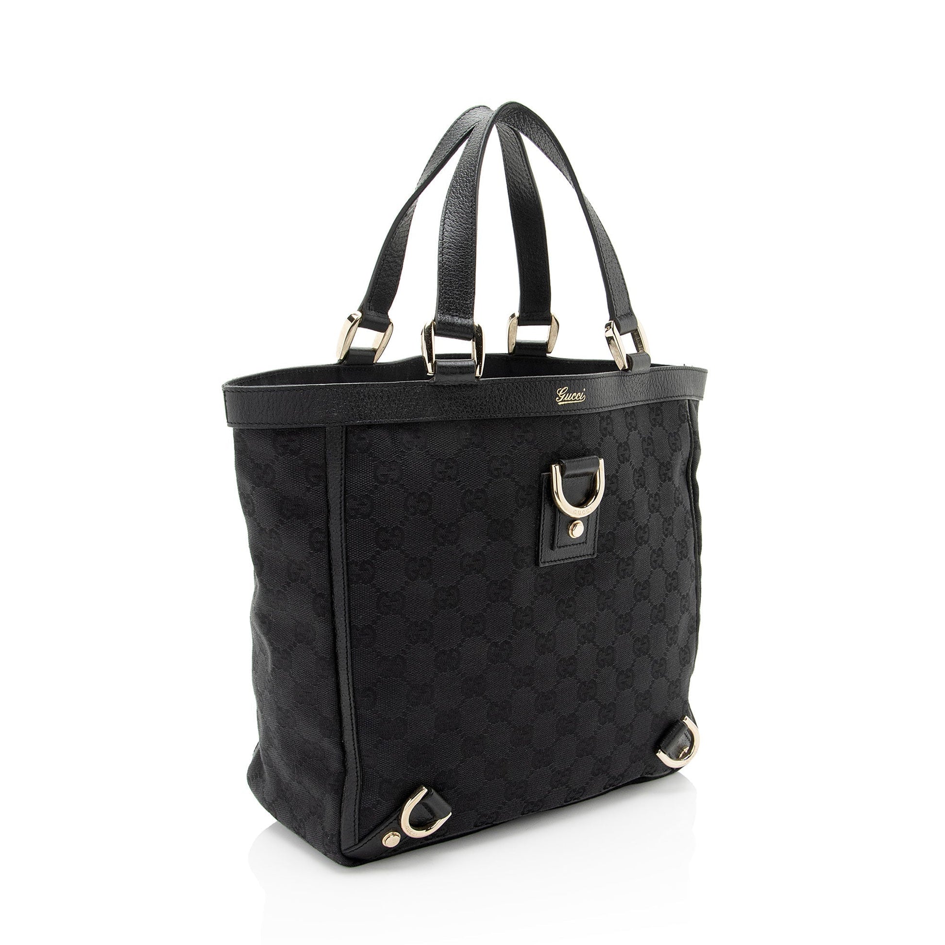 Gucci GG Canvas Abbey Mini Tote (SHF-s1iOWS)