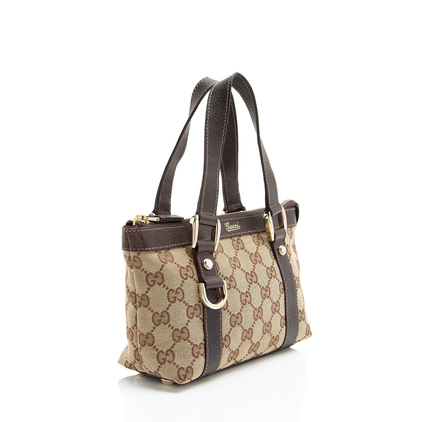 Gucci GG Canvas Abbey E/W Mini Tote (SHF-8A898A)