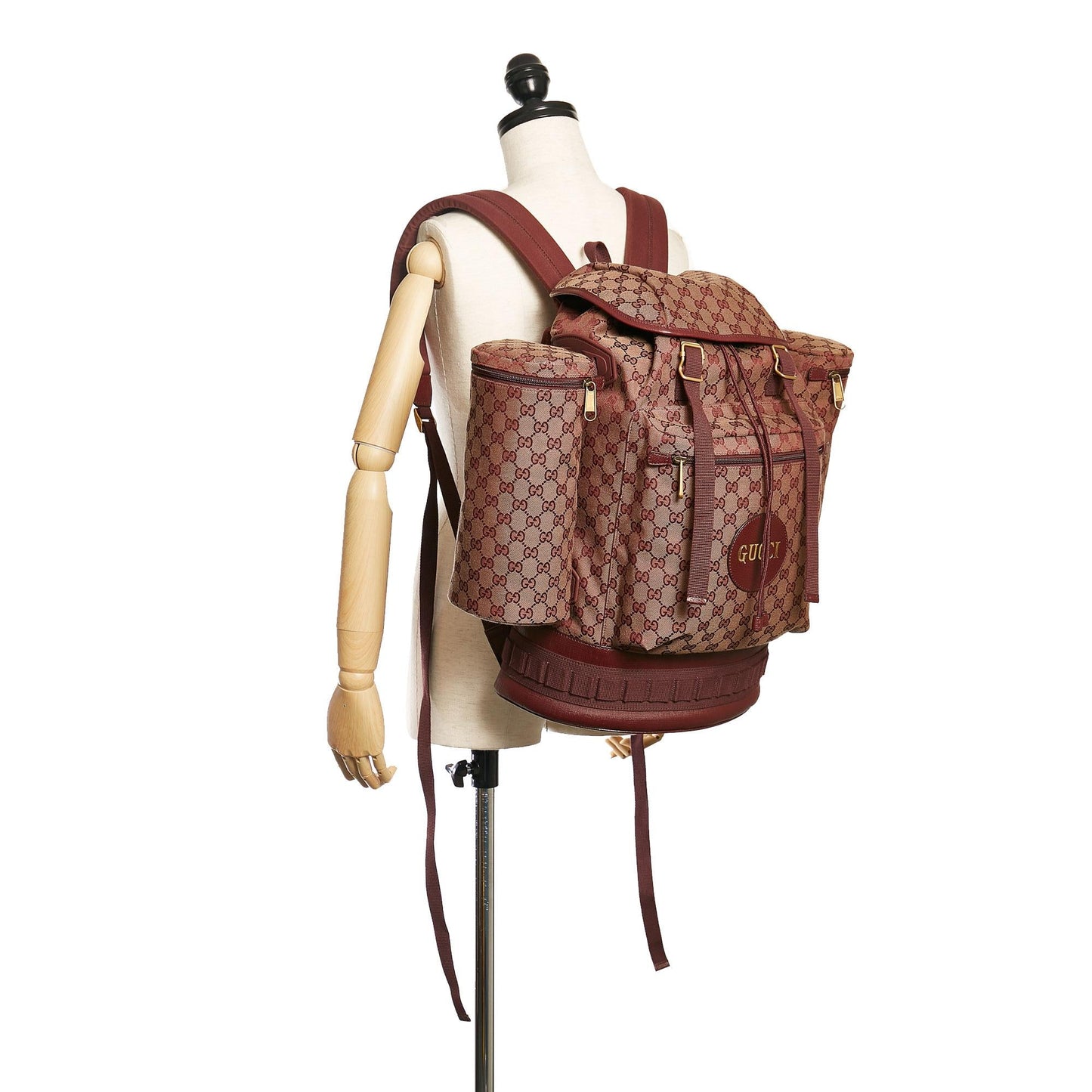 Gucci GG Canvas Alpina Trekking Backpack (SHG-szkLlr)
