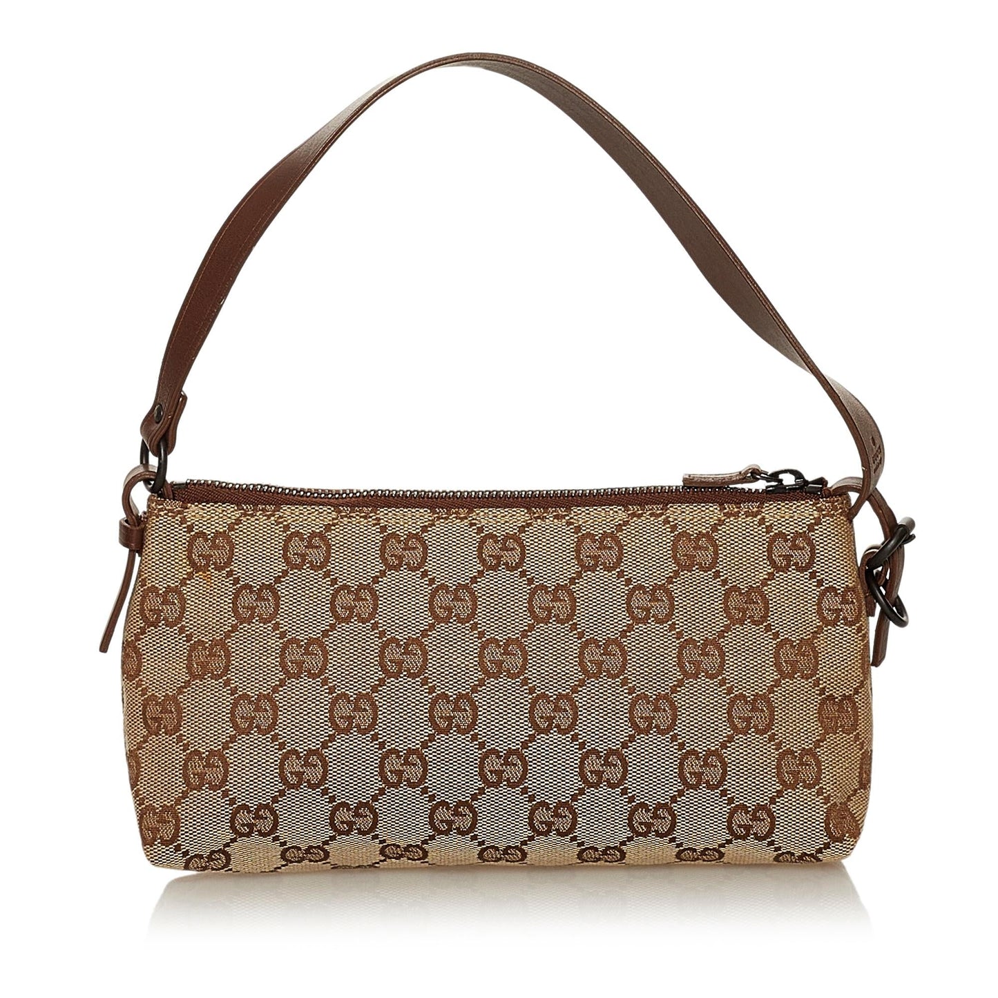 Gucci GG Canvas Baguette (SHG-28682)