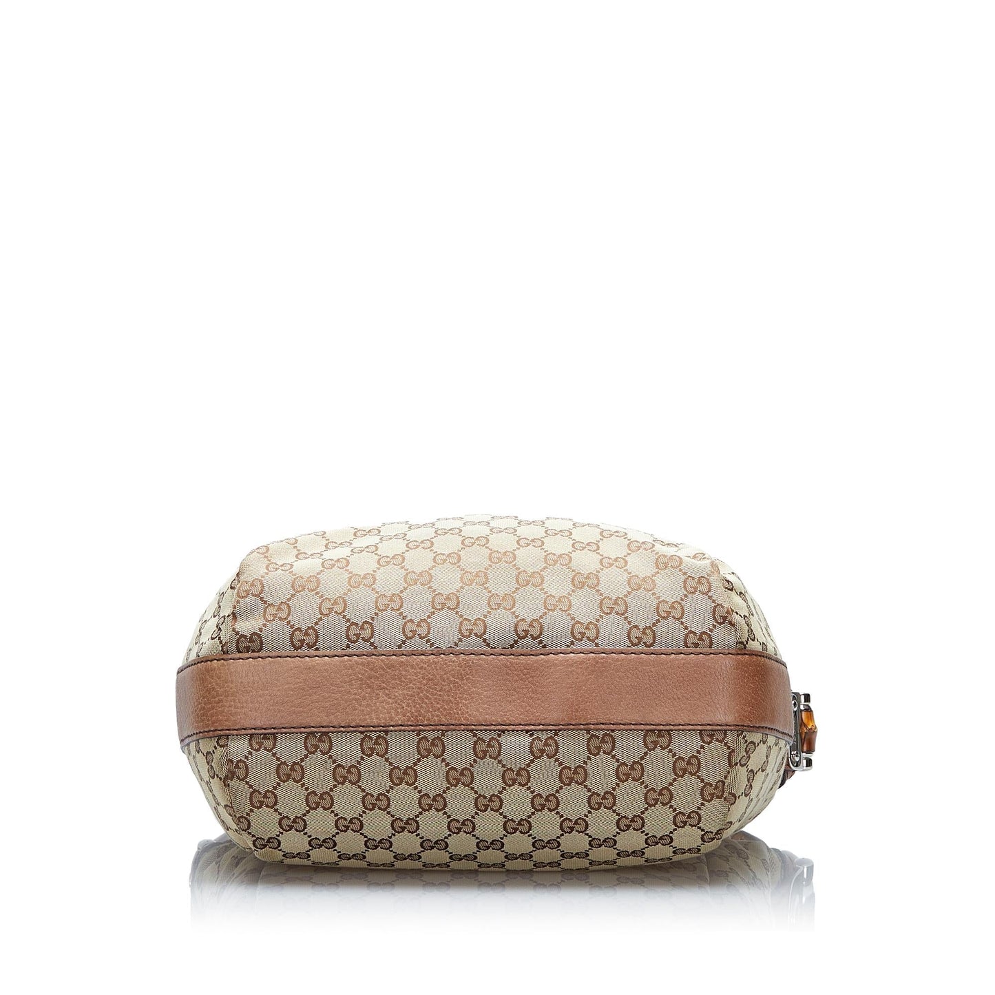 Gucci GG Canvas Bamboo Bar Hobo (SHG-oJqkMt)
