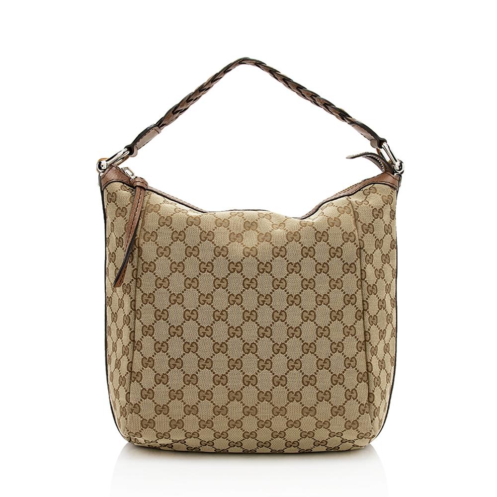 Gucci Bamboo Canvas Tote Style 14