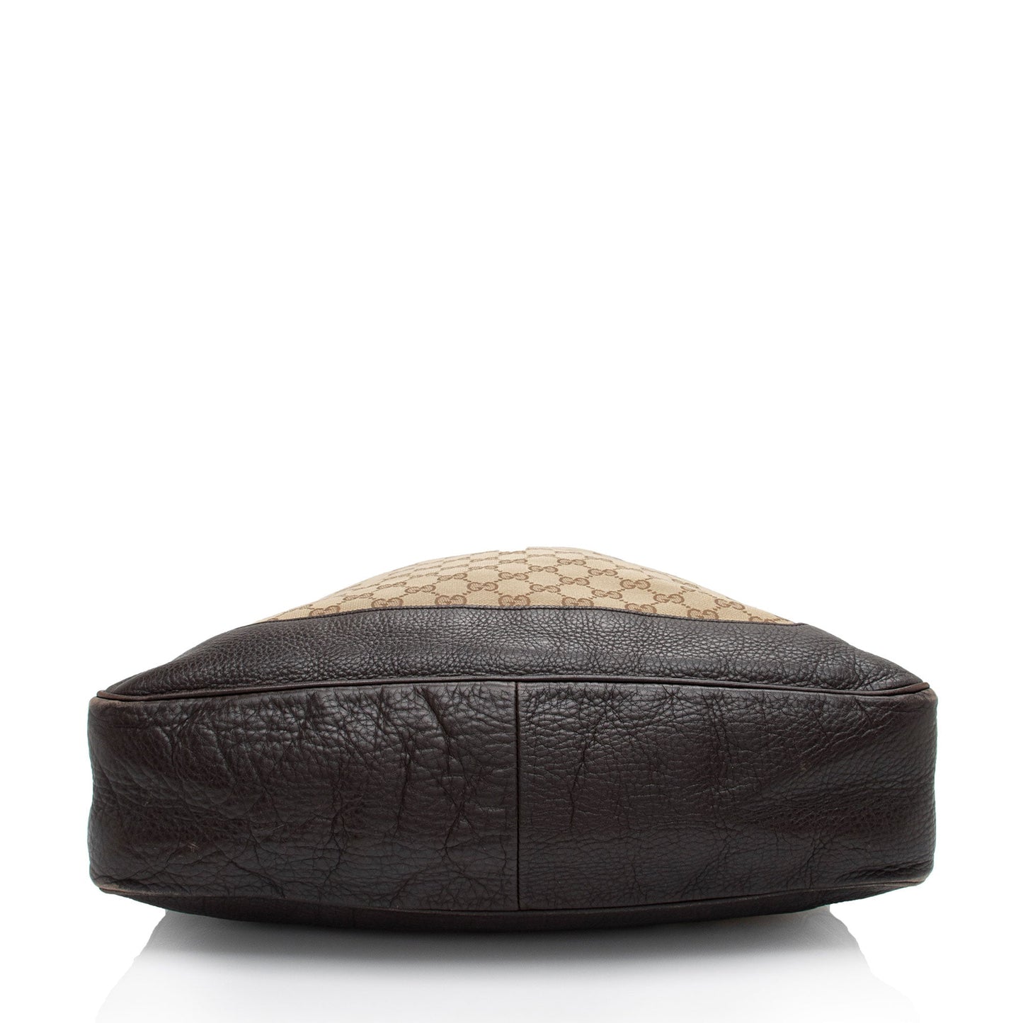 Gucci Leather Canvas Shoulder Bag